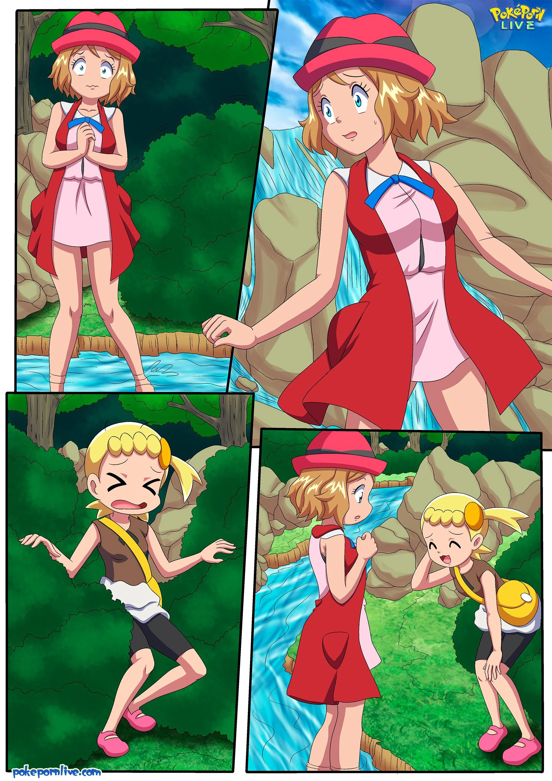 A Hot Break on the Forest (Pokemon) [Palcomix], 1 . A Hot Break on the Forest - (Pokemon) [Palcomix], page 6 of 21
