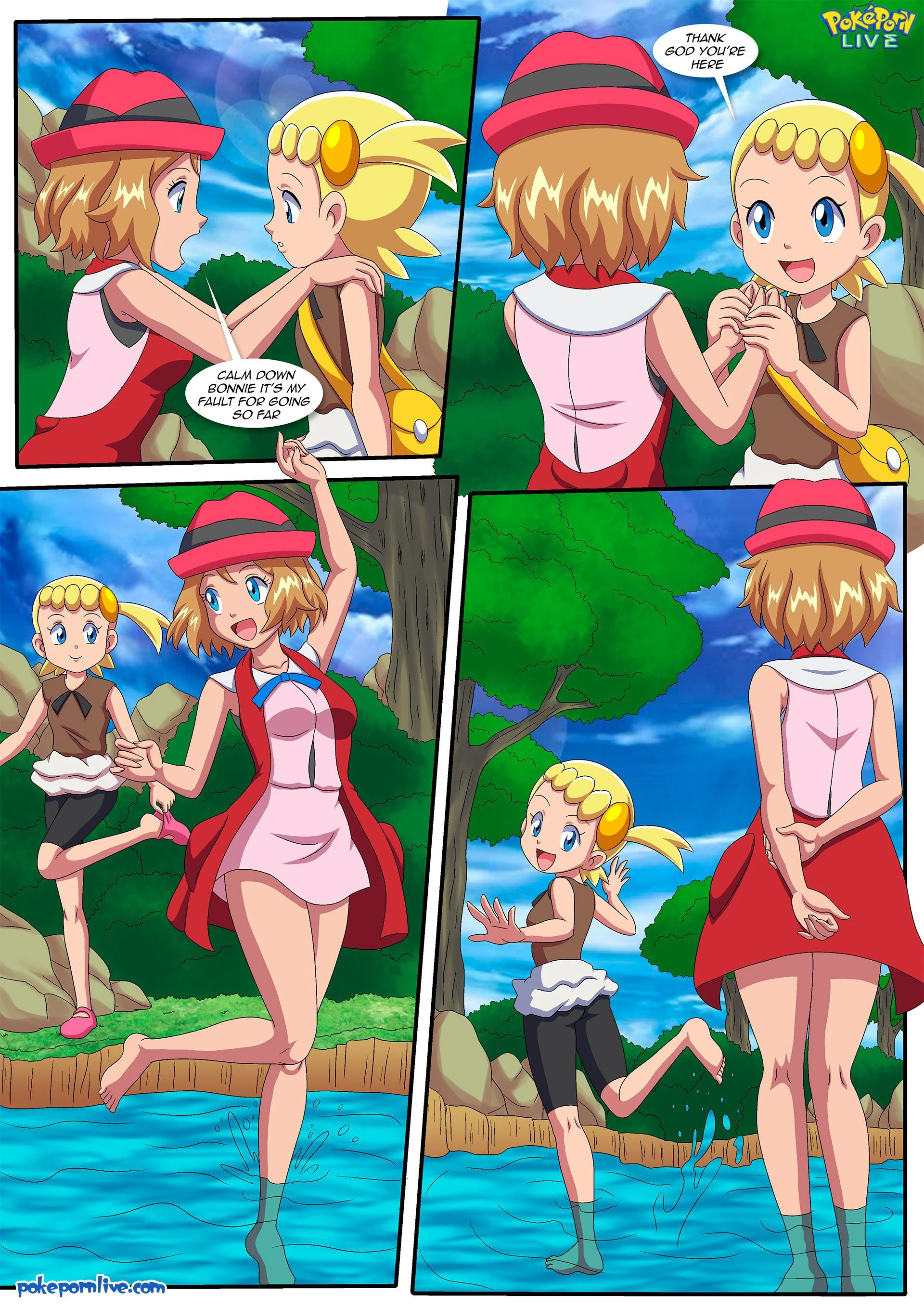 A Hot Break on the Forest (Pokemon) [Palcomix], 1 . A Hot Break on the Forest - (Pokemon) [Palcomix], page 8 of 21