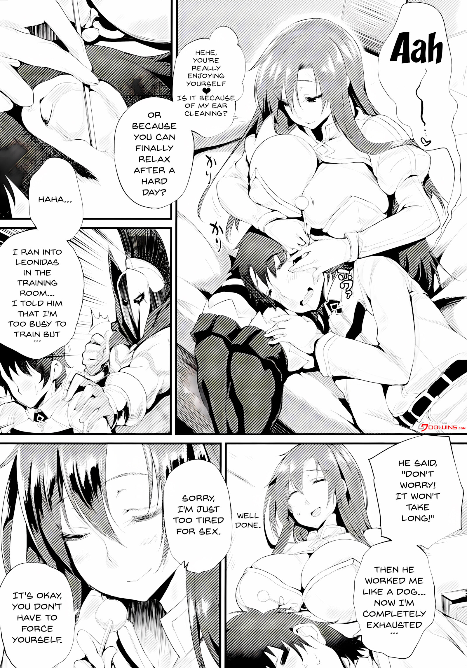 Boudica-san Let’s Do It [Oohira Sunset], Boudica-san Let's Do It, page 4 of 26