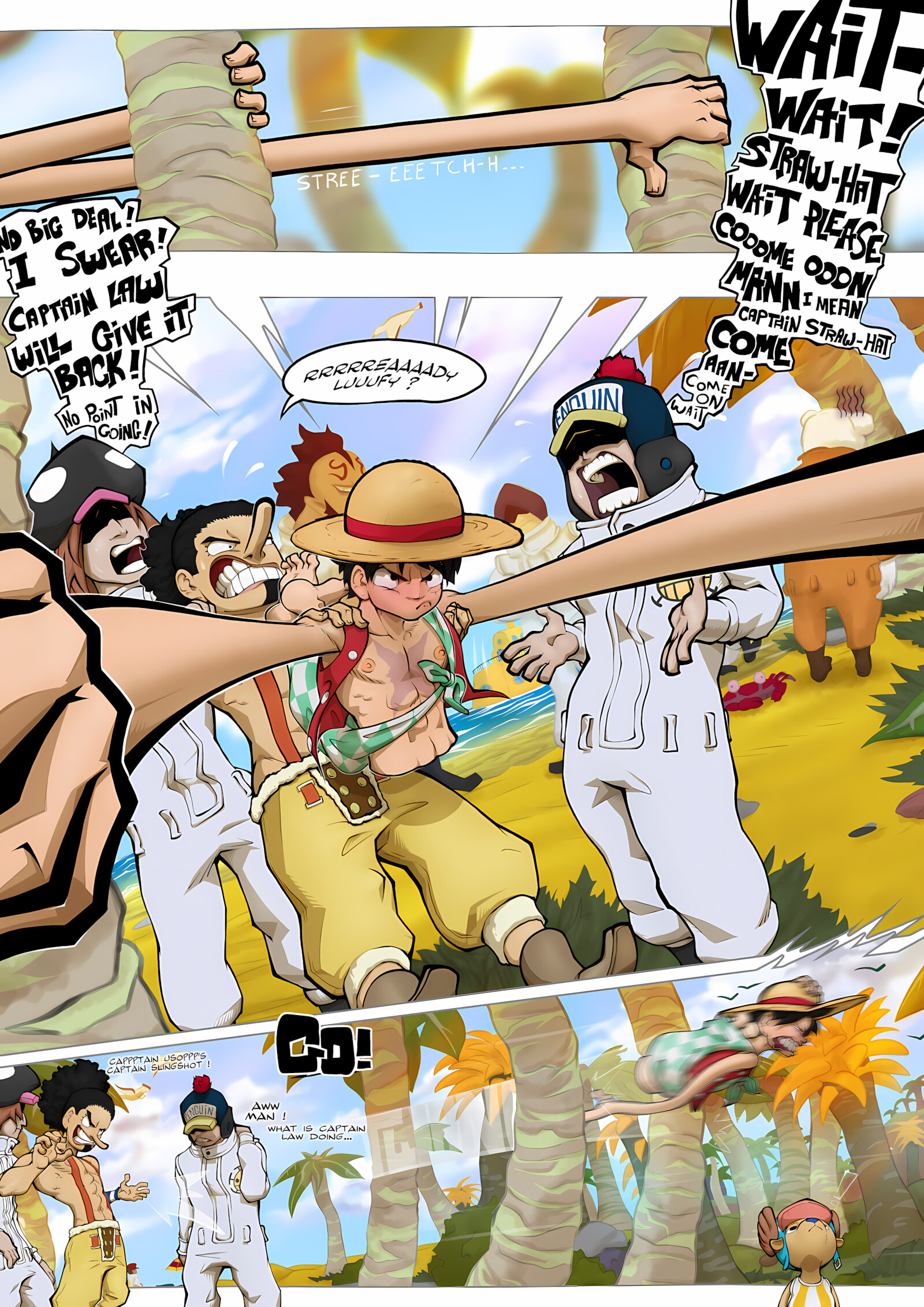 Bromance Done (One Piece) [VonBoche], Bromance Done, page 3 of 14