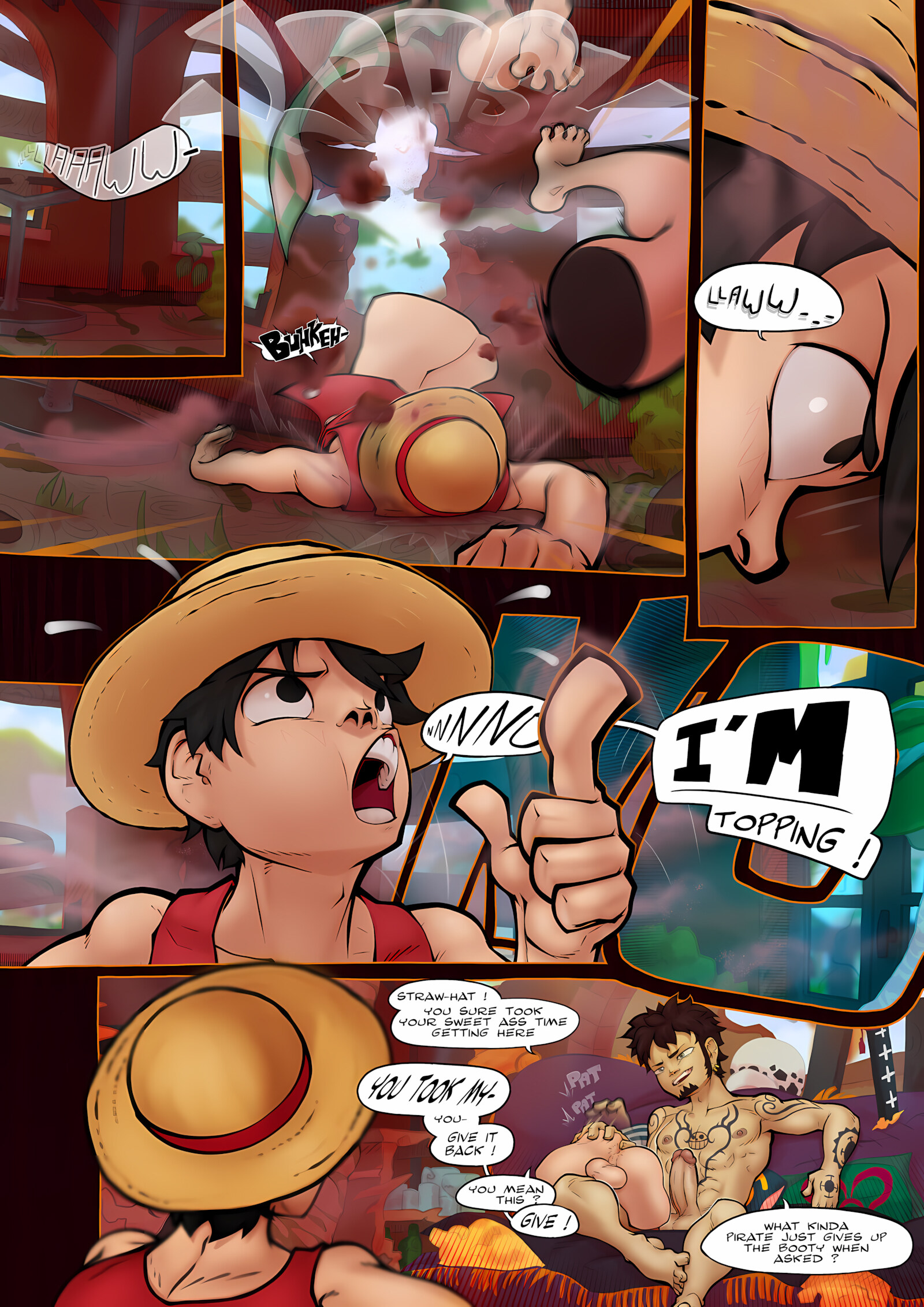 Bromance Done (One Piece) [VonBoche], Bromance Done, page 5 of 14