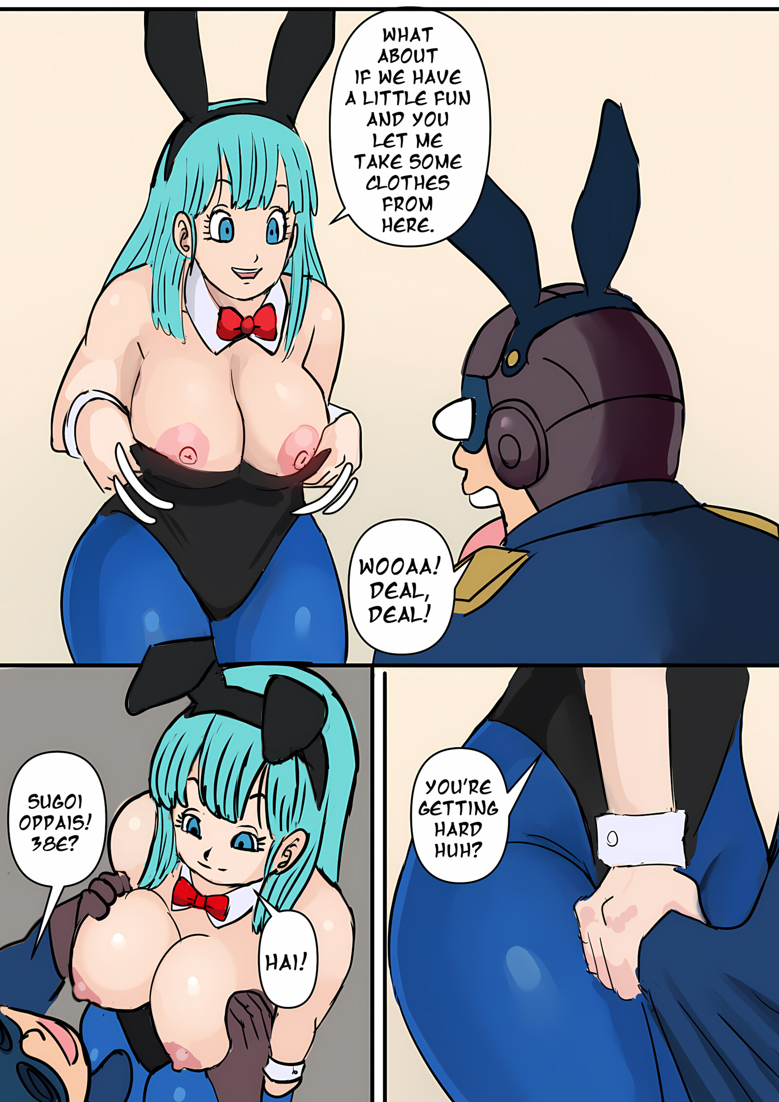 Bulma Short Comic [PinkPawg], Bulma Short Comic, page 2 of 6