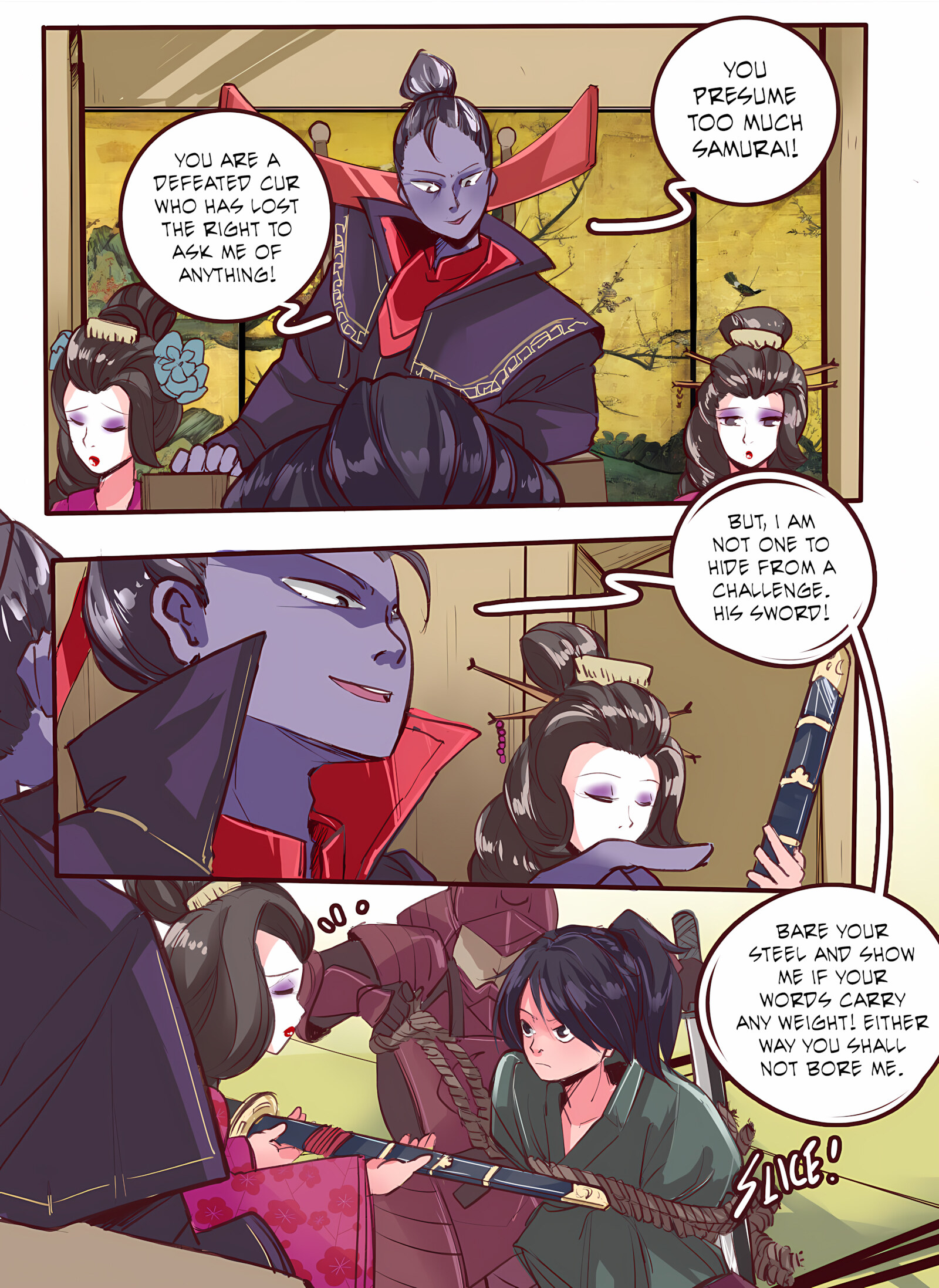 Bushido [MeowWithMe], Bushido, page 3 of 11