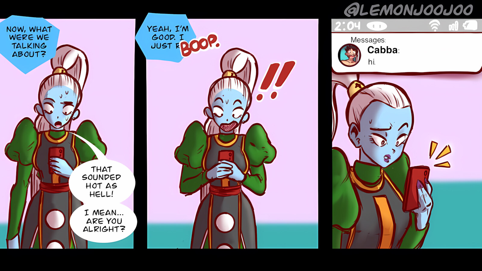 Cabba x Vados Saga [LemonJooJoo], Cabba x Vados Saga, page 81 of 116