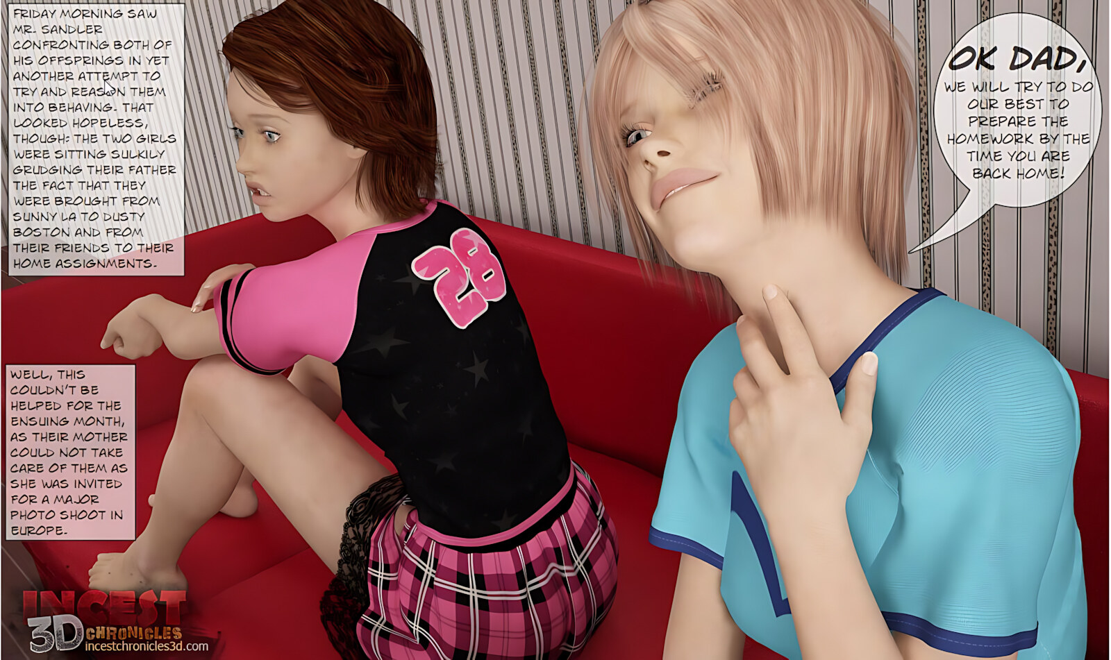 Daddy’s Birthday [IncestChronicles3D], Daddy’s Birthday, page 12 of 80