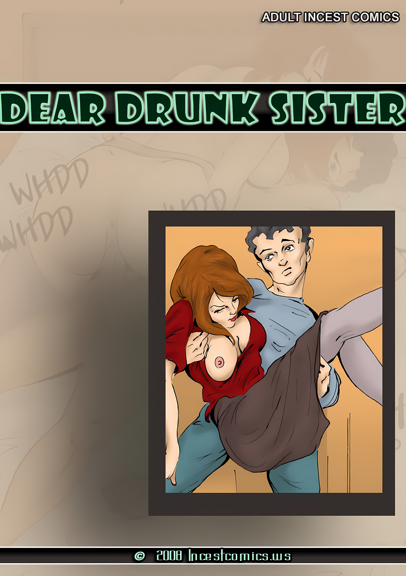 Dear Drunk Sister [Incestcomics], Dear Drunk Sister, page 1 of 19