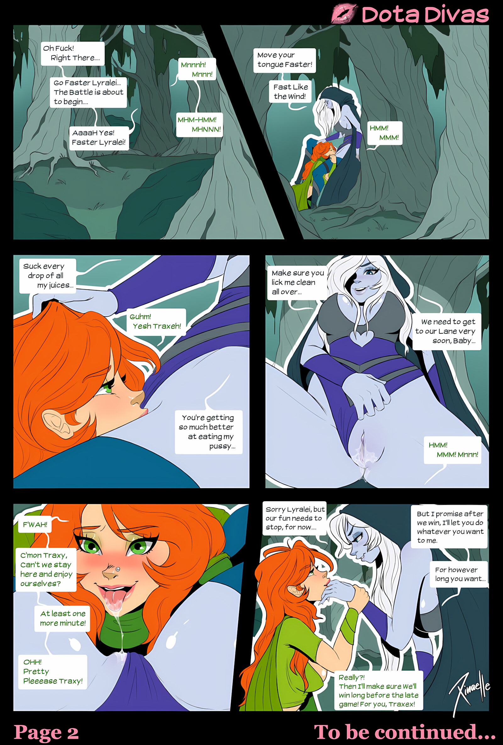 Dota Divas [Xinaelle], Dota Divas, page 2 of 18