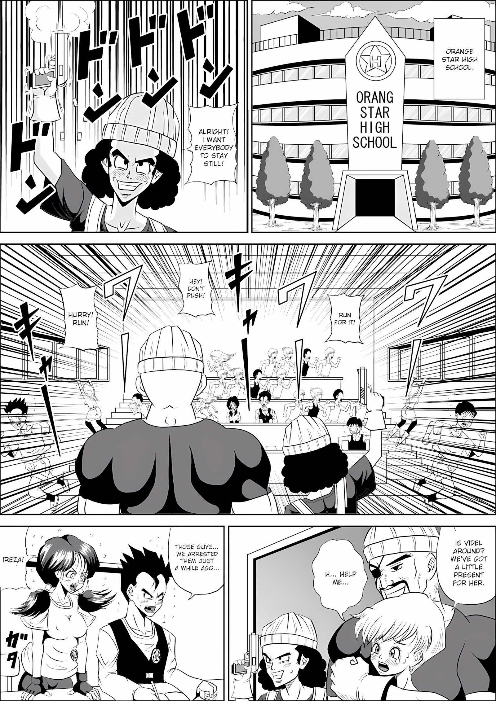 Dragonball – High School Sex [Muscleman], Dragonball - High School Sex, page 3 of 35