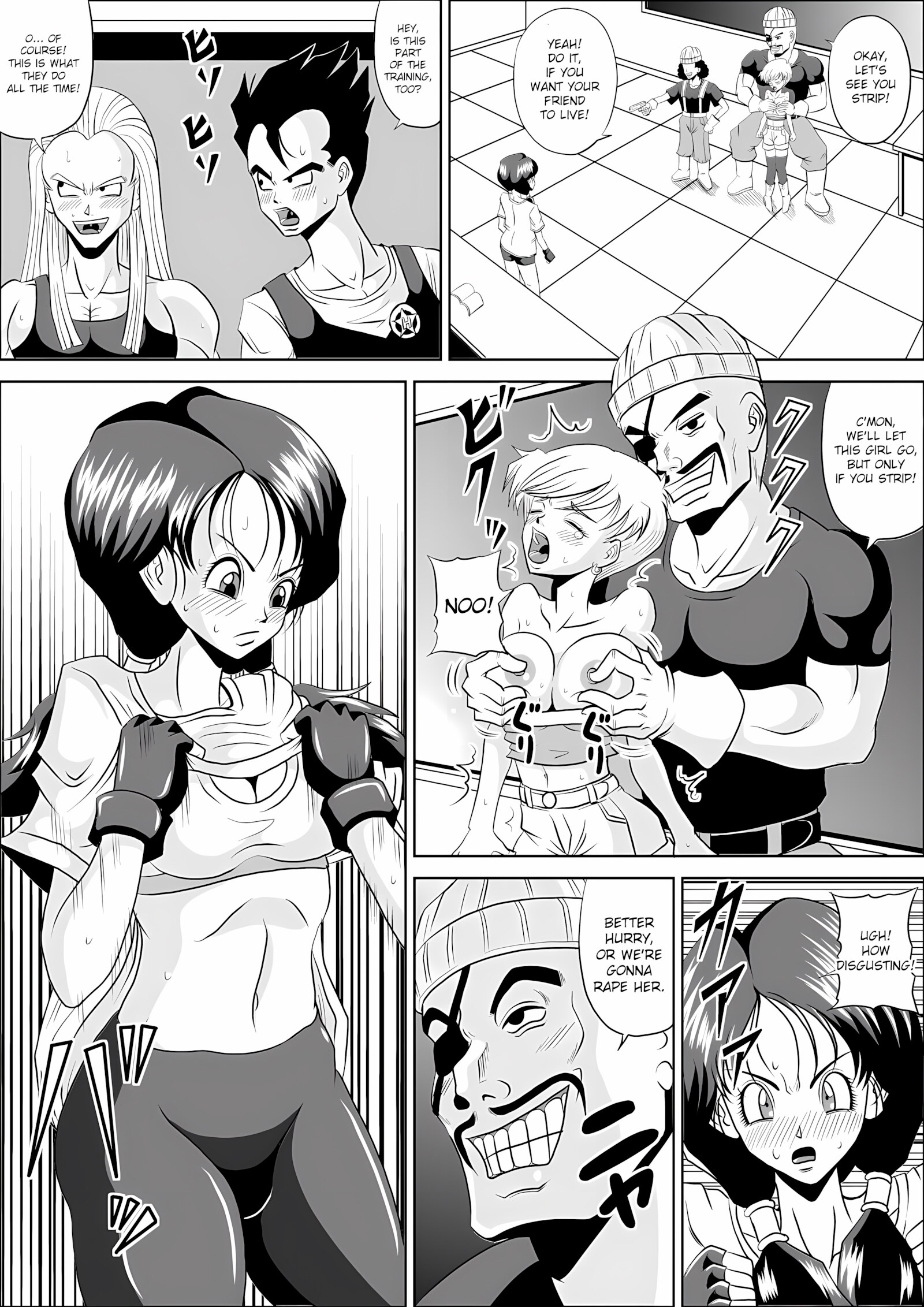 Dragonball – High School Sex [Muscleman], Dragonball - High School Sex, page 6 of 35
