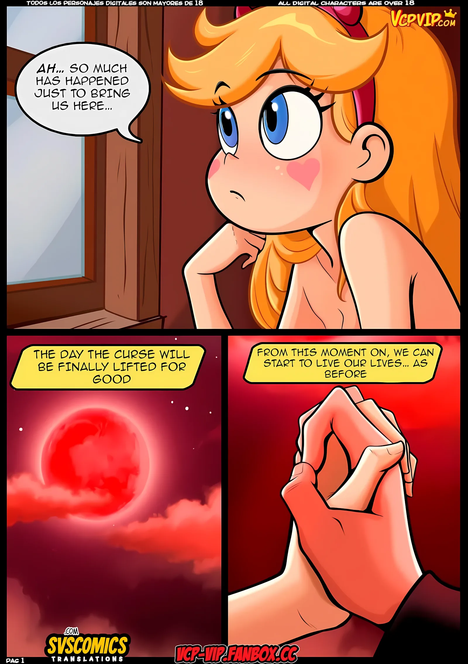 Echoes of the Past [Croc], 1 . Echoes of the Past - Chapter 1 (Star Vs The Forces of Evil), page 2 of 25