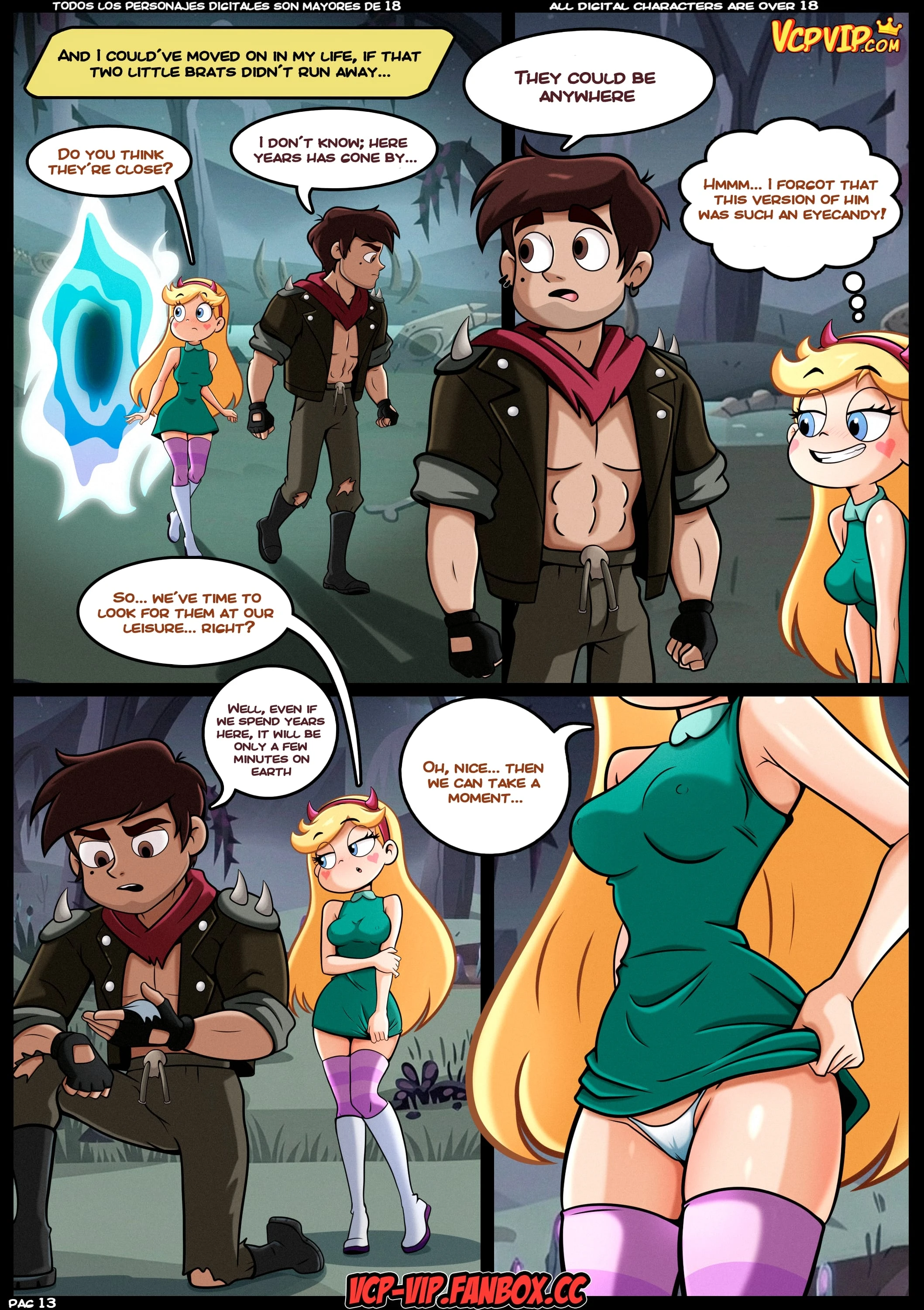 Echoes of the Past [Croc], 1 . Echoes of the Past - Chapter 1 (Star Vs The Forces of Evil), page 14 of 25