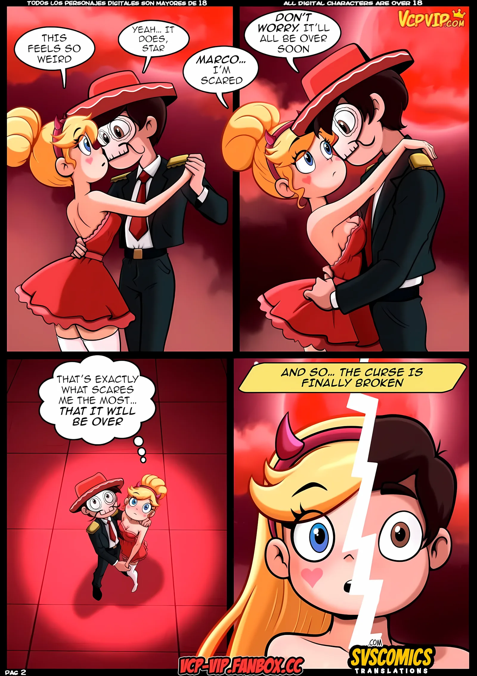 Echoes of the Past [Croc], 1 . Echoes of the Past - Chapter 1 (Star Vs The Forces of Evil), page 3 of 25