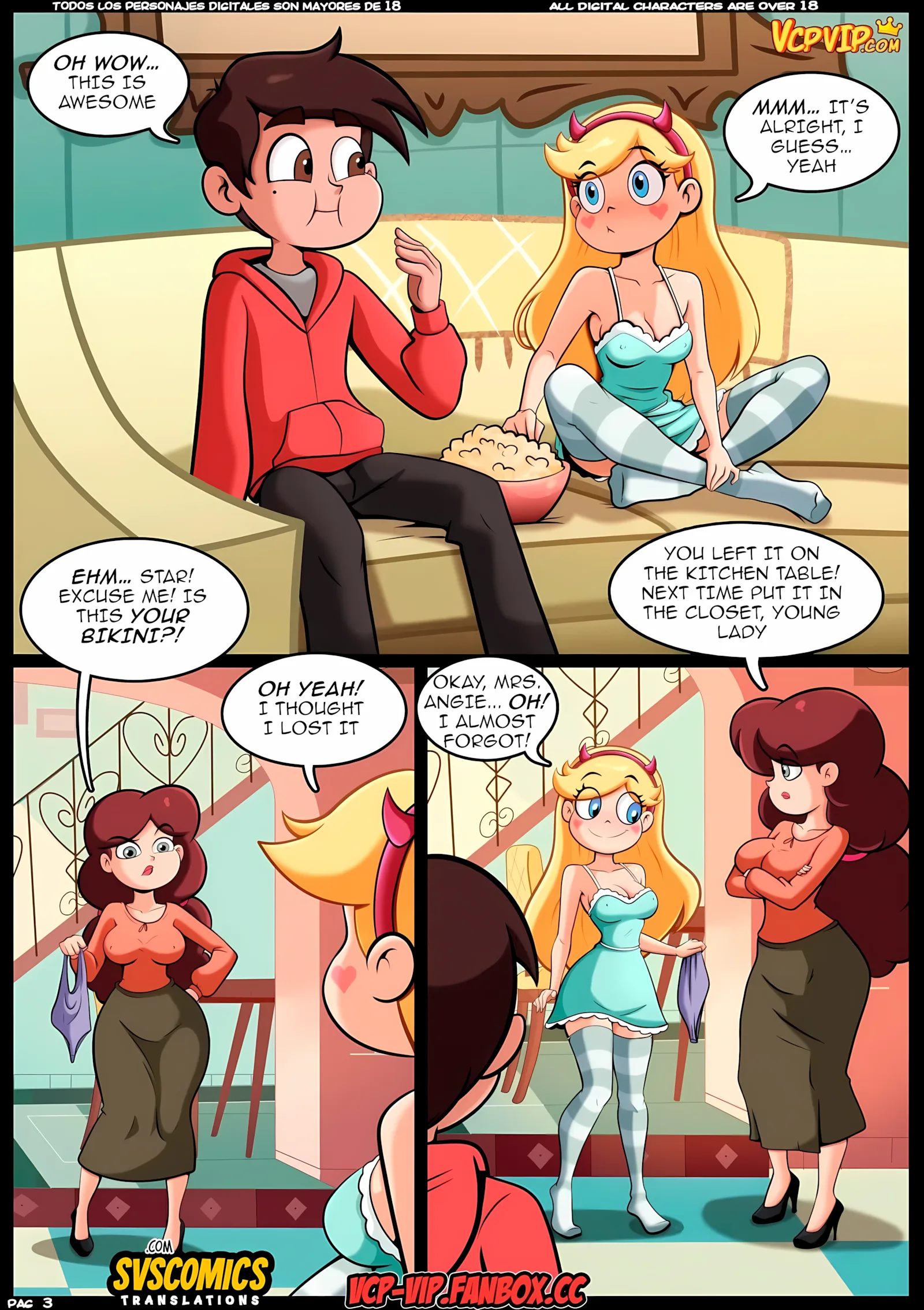 Echoes of the Past [Croc], 1 . Echoes of the Past - Chapter 1 (Star Vs The Forces of Evil), page 4 of 25