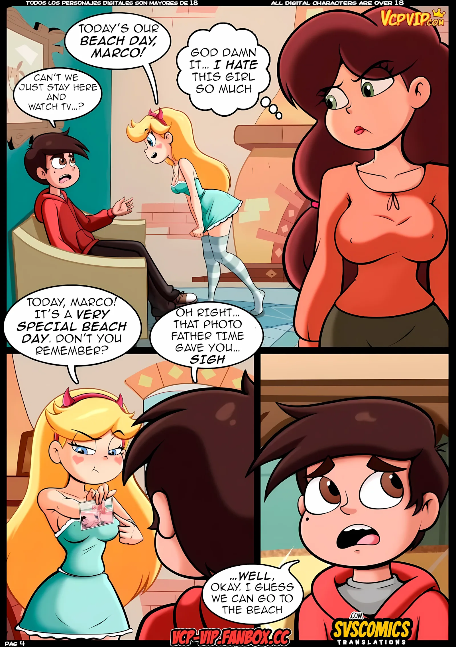 Echoes of the Past [Croc], 1 . Echoes of the Past - Chapter 1 (Star Vs The Forces of Evil), page 5 of 25