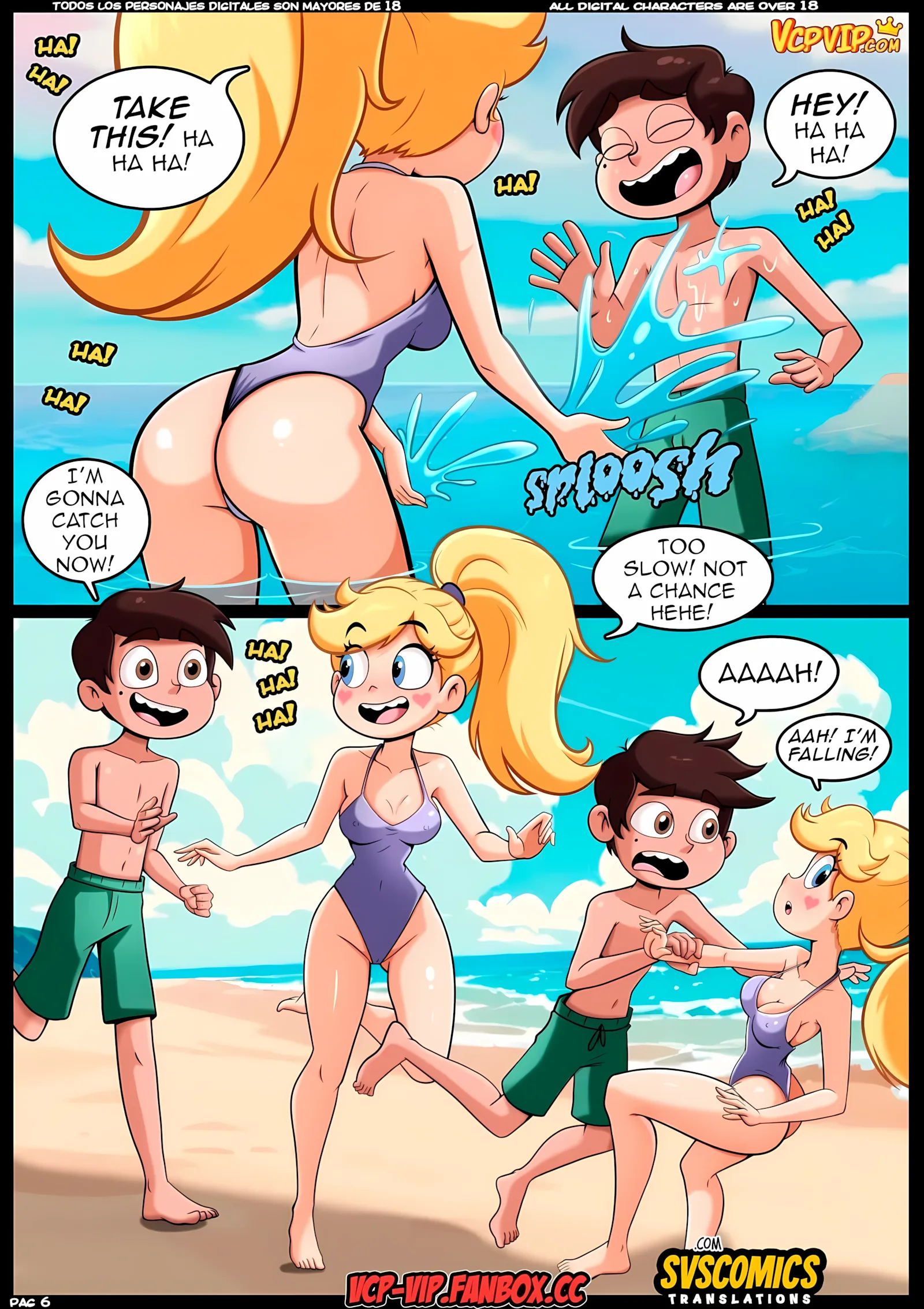 Echoes of the Past [Croc], 1 . Echoes of the Past - Chapter 1 (Star Vs The Forces of Evil), page 7 of 25