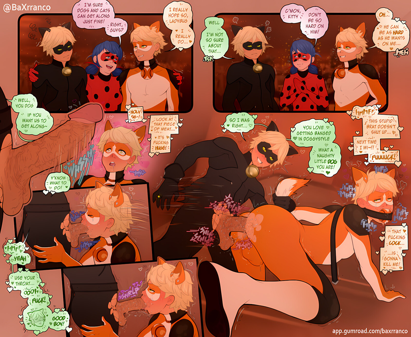 Fanart And Artworks [BaXrranco], Miraculous Boys Art Pack - Yaoi, page 6 of 10