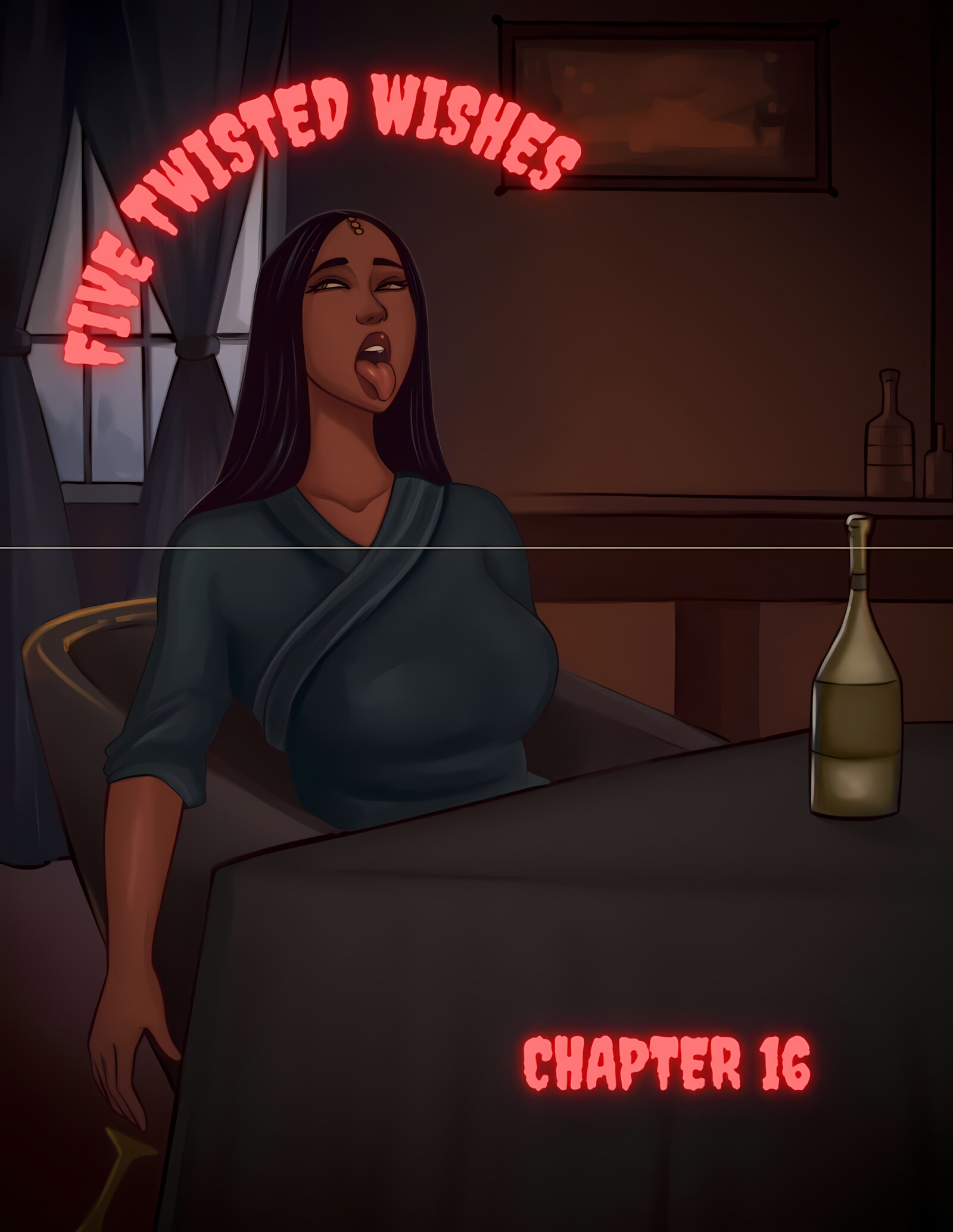 Five Twisted Wishes 12-16 [FoxBlack , RawlyRawls], Five Twisted Wishes 16, page 1 of 16