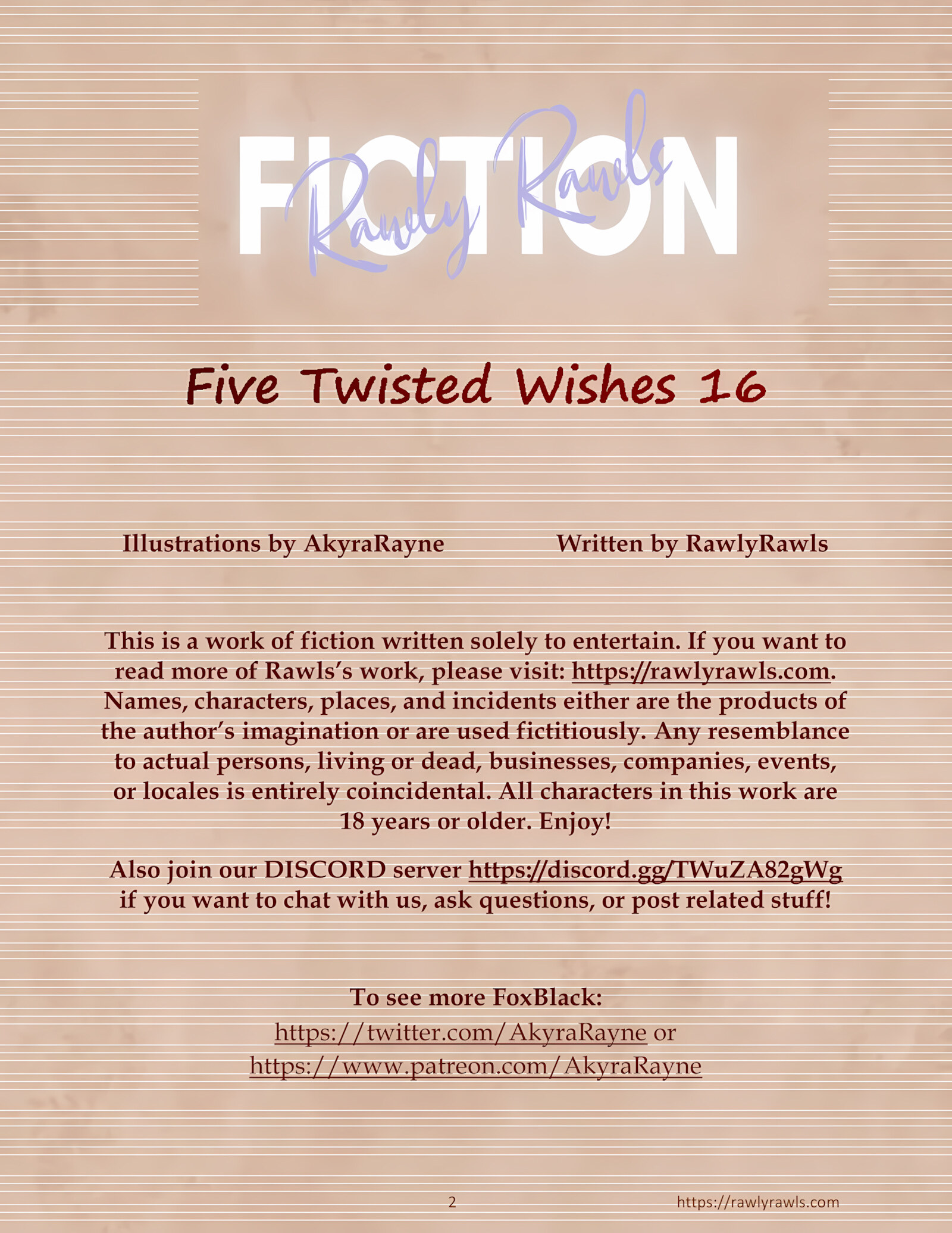 Five Twisted Wishes 12-16 [FoxBlack , RawlyRawls], Five Twisted Wishes 16, page 2 of 16