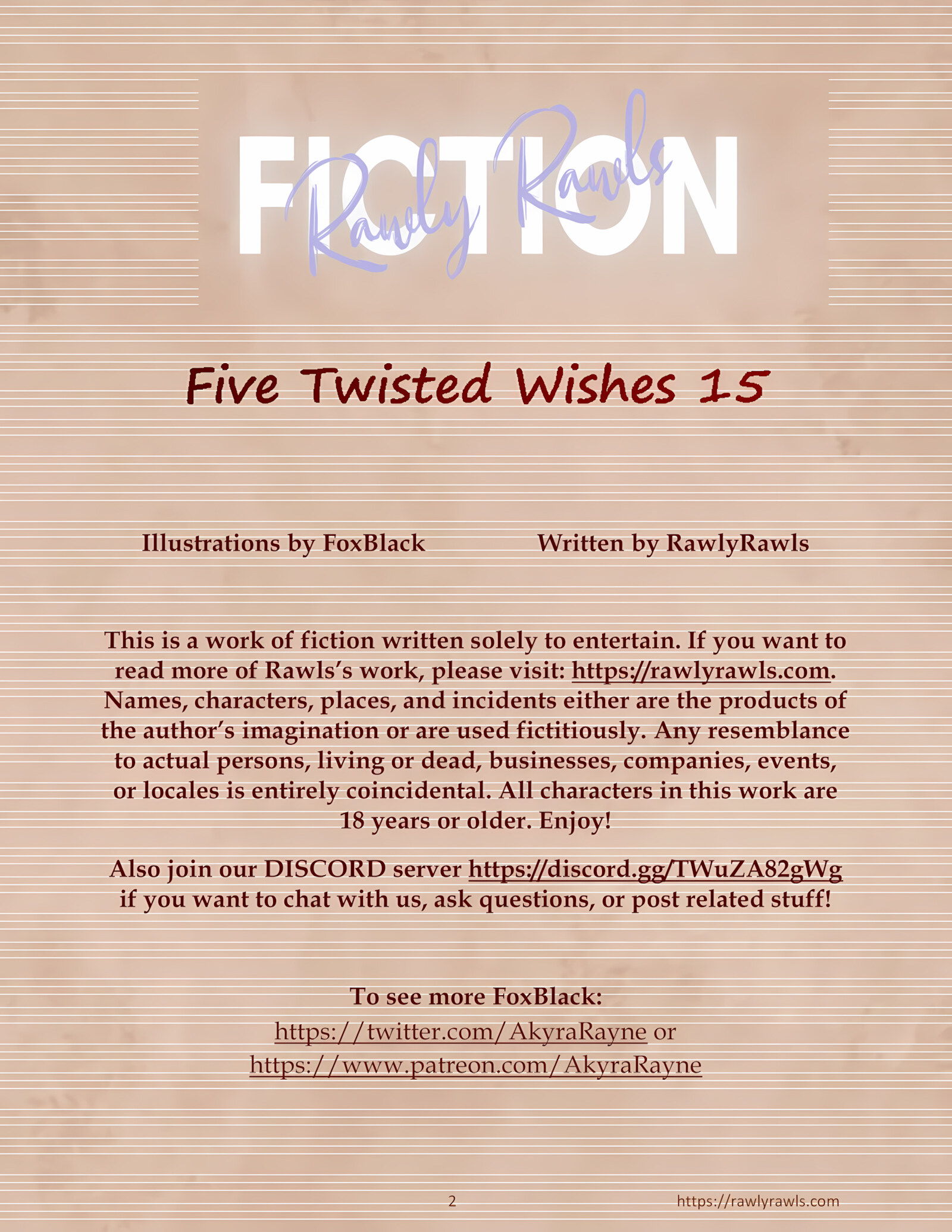 Five Twisted Wishes 12-16 [FoxBlack , RawlyRawls], Five Twisted Wishes 15, page 2 of 16