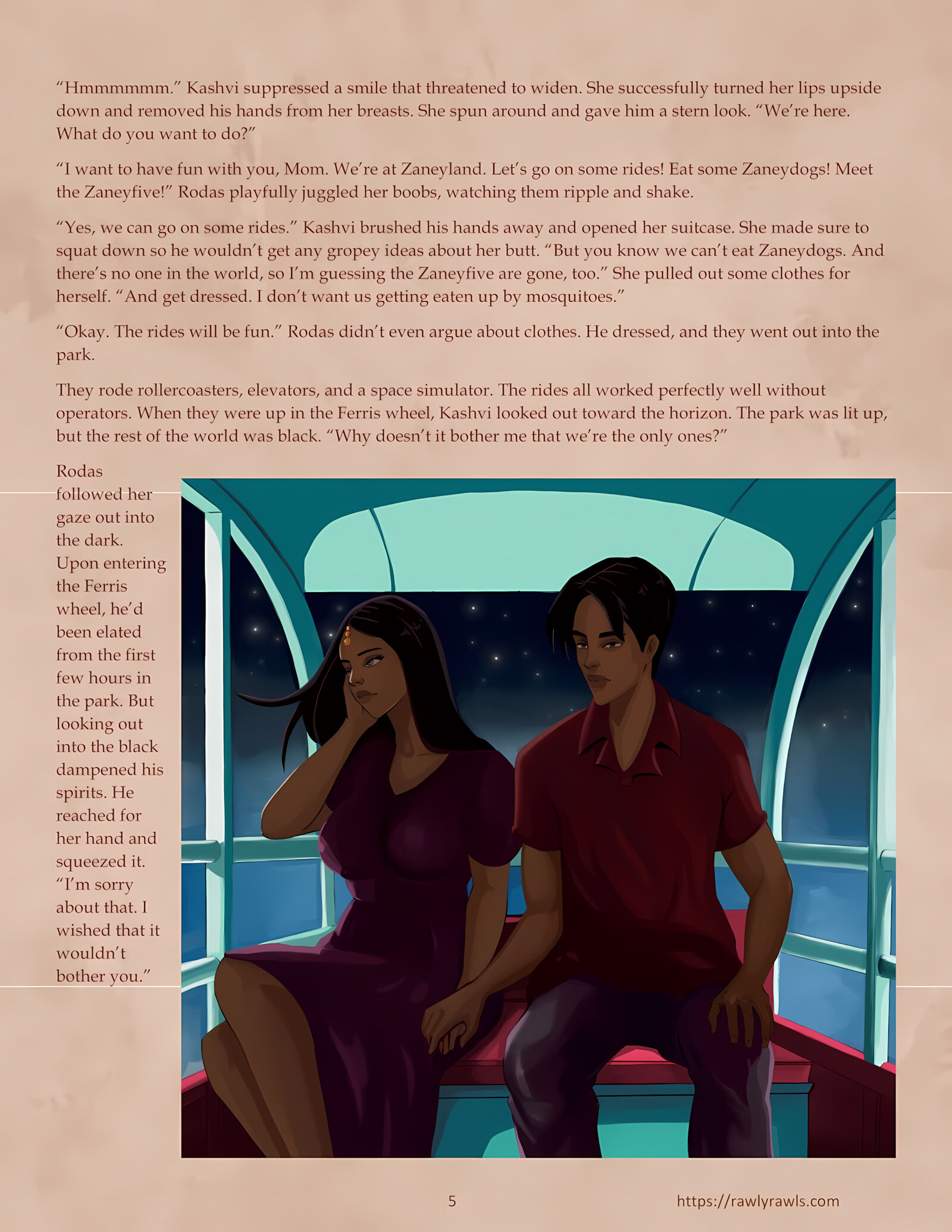 Five Twisted Wishes 12-16 [FoxBlack , RawlyRawls], Five Twisted Wishes 15, page 5 of 16