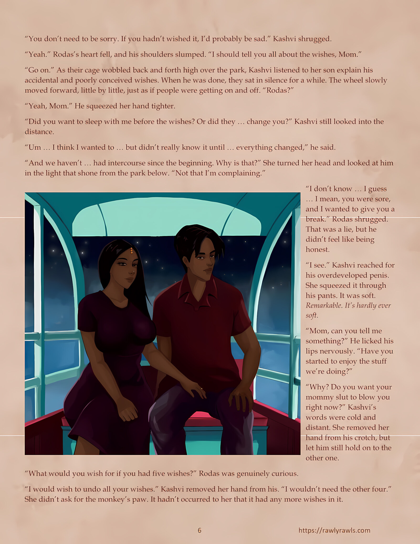 Five Twisted Wishes 12-16 [FoxBlack , RawlyRawls], Five Twisted Wishes 15, page 6 of 16