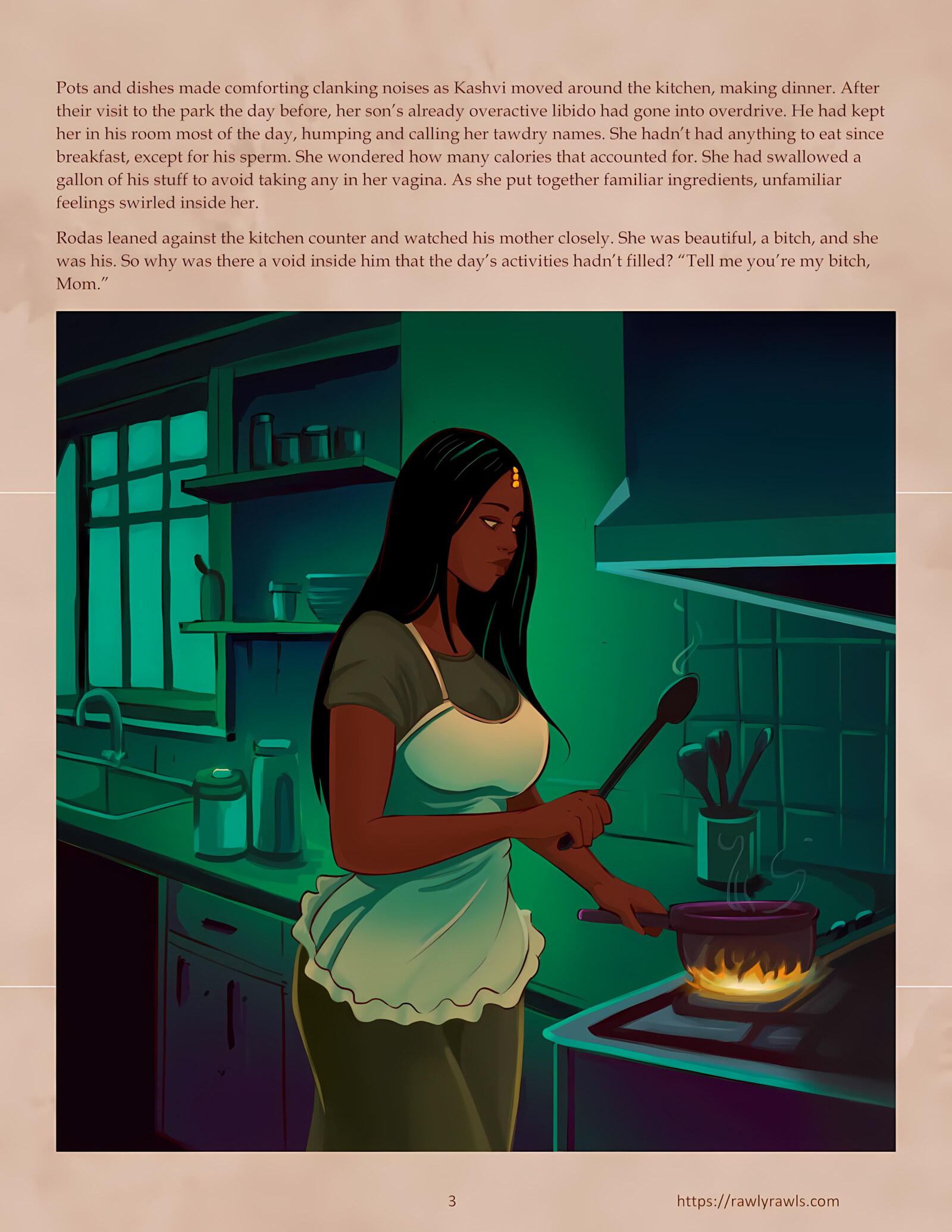 Five Twisted Wishes 12-16 [FoxBlack , RawlyRawls], Five Twisted Wishes 14, page 3 of 16