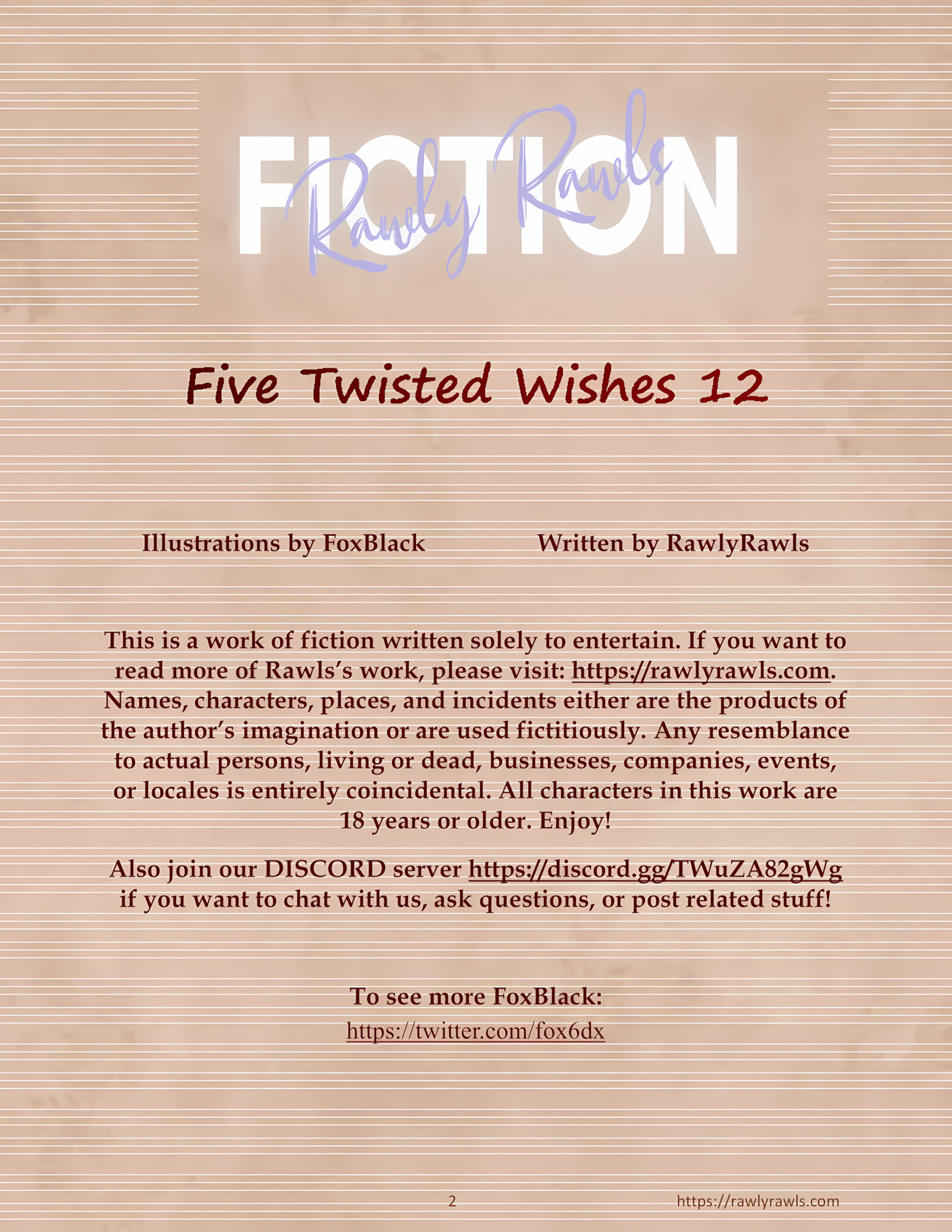 Five Twisted Wishes 12-16 [FoxBlack , RawlyRawls], Five Twisted Wishes 12, page 2 of 16