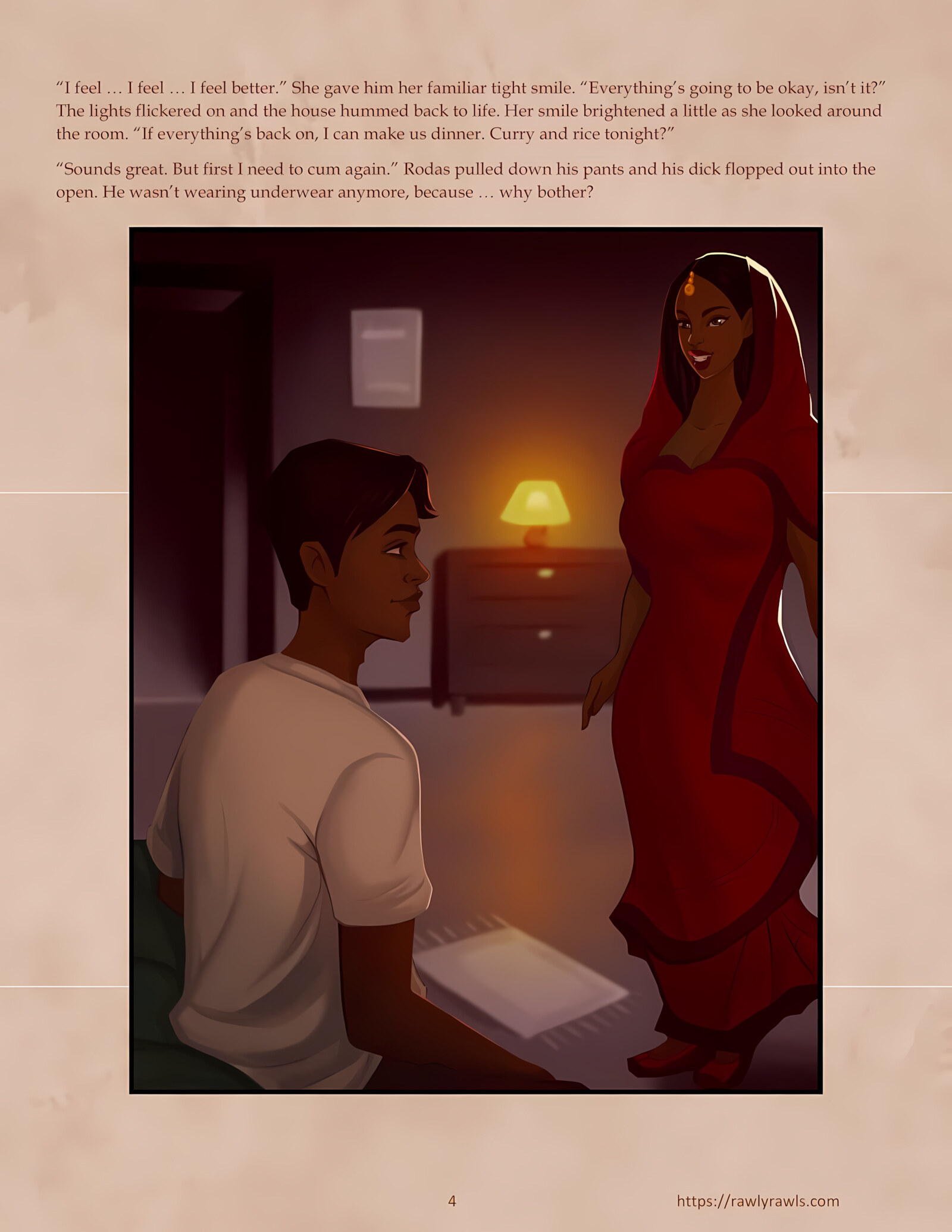 Five Twisted Wishes 12-16 [FoxBlack , RawlyRawls], Five Twisted Wishes 12, page 4 of 16