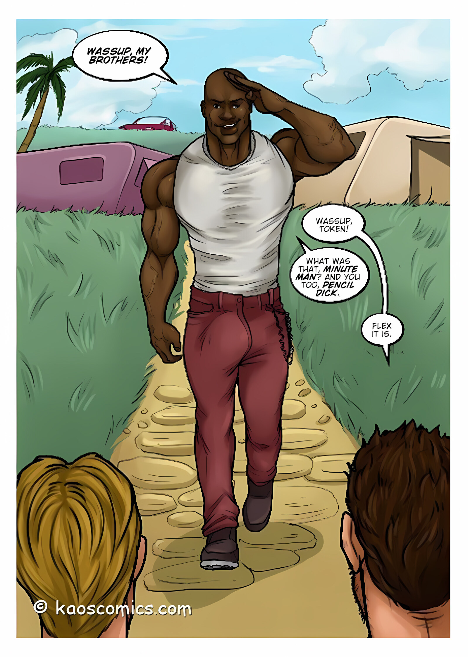 Flex Appeal [Kaos Comics], 1-flex-appeal, page 9 of 55