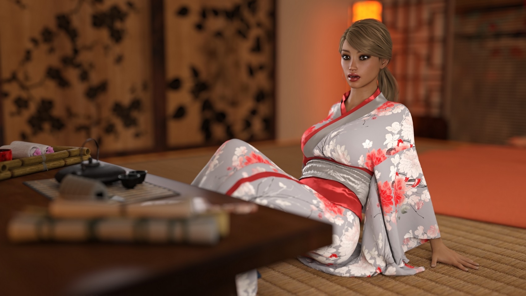 Fucking Asian Geisha With Monster Shemale Cock [Naama], Fucking Asian Geisha With Monster Shemale Cock, page 8 of 73