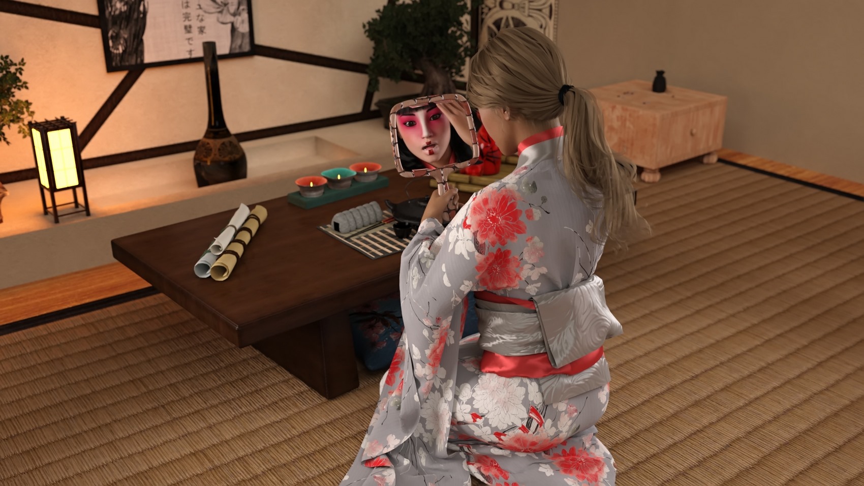 Fucking Asian Geisha With Monster Shemale Cock [Naama], Fucking Asian Geisha With Monster Shemale Cock, page 10 of 73