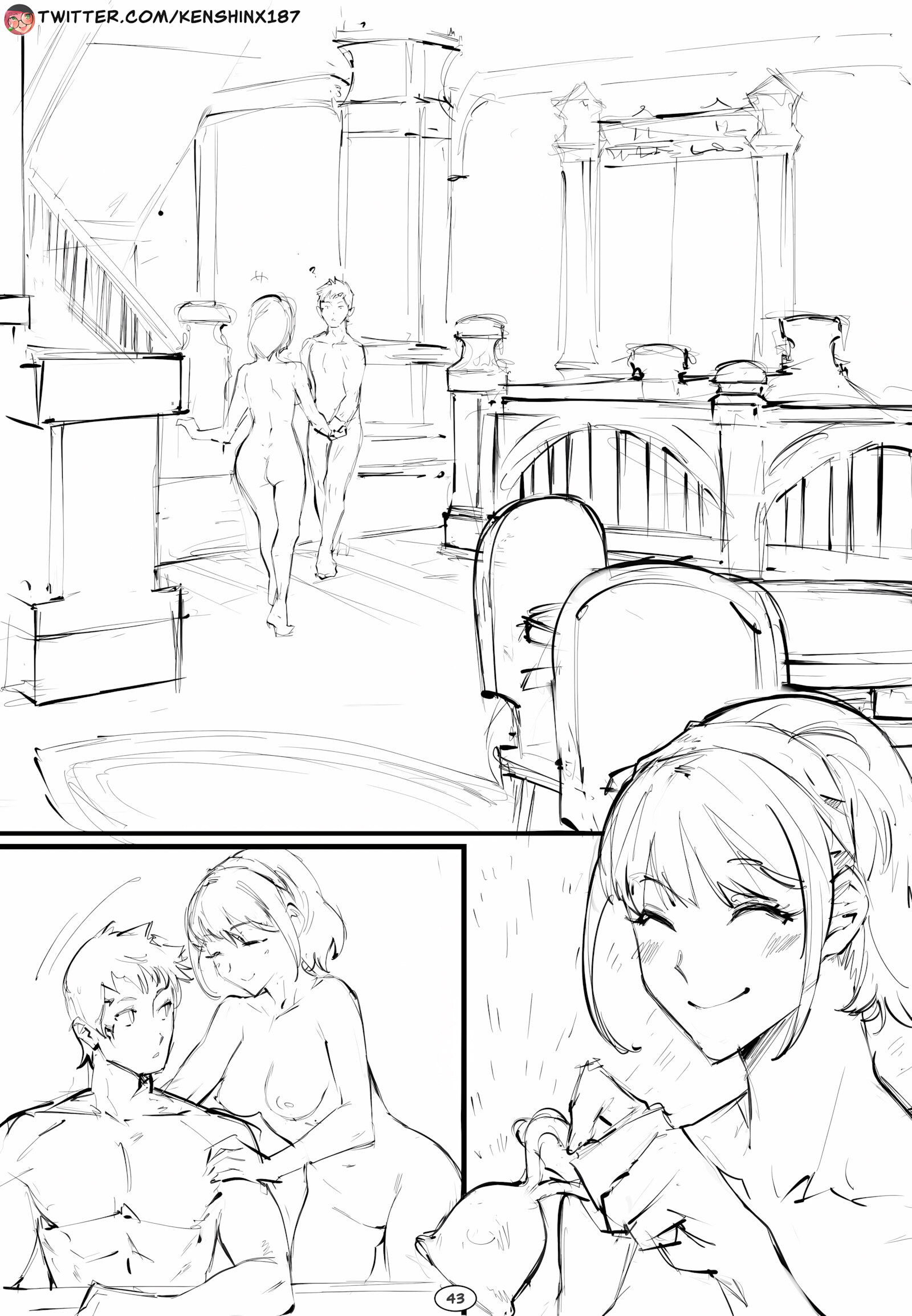 Harem! In The Mist (Final Fantasy XIV) [Kenshin187], Harem! In The Mist (Final Fantasy XIV), page 44 of 85