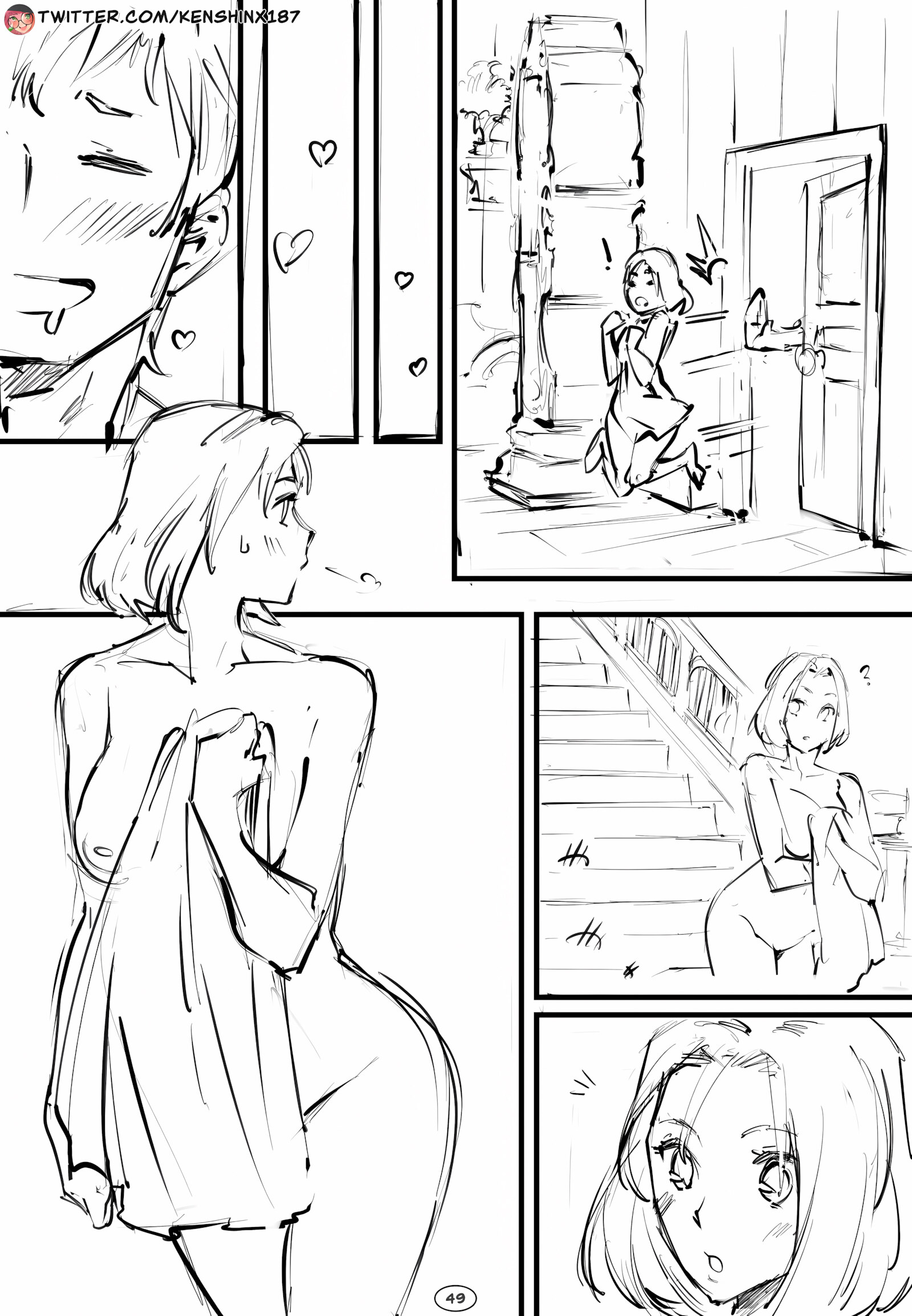 Harem! In The Mist (Final Fantasy XIV) [Kenshin187], Harem! In The Mist (Final Fantasy XIV), page 50 of 85