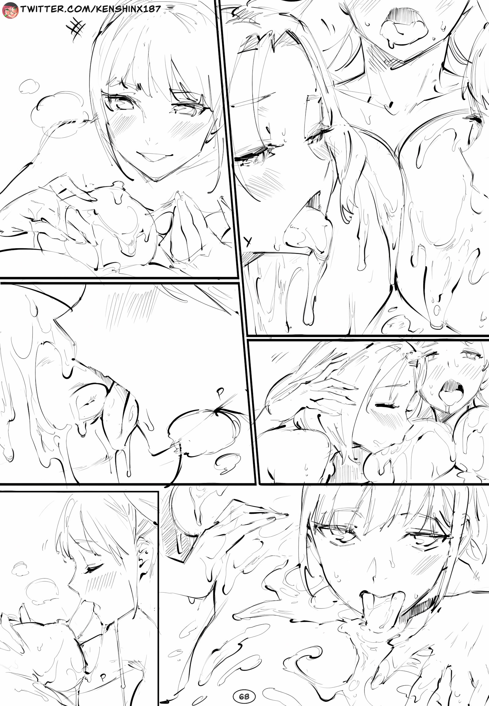 Harem! In The Mist (Final Fantasy XIV) [Kenshin187], Harem! In The Mist (Final Fantasy XIV), page 69 of 85