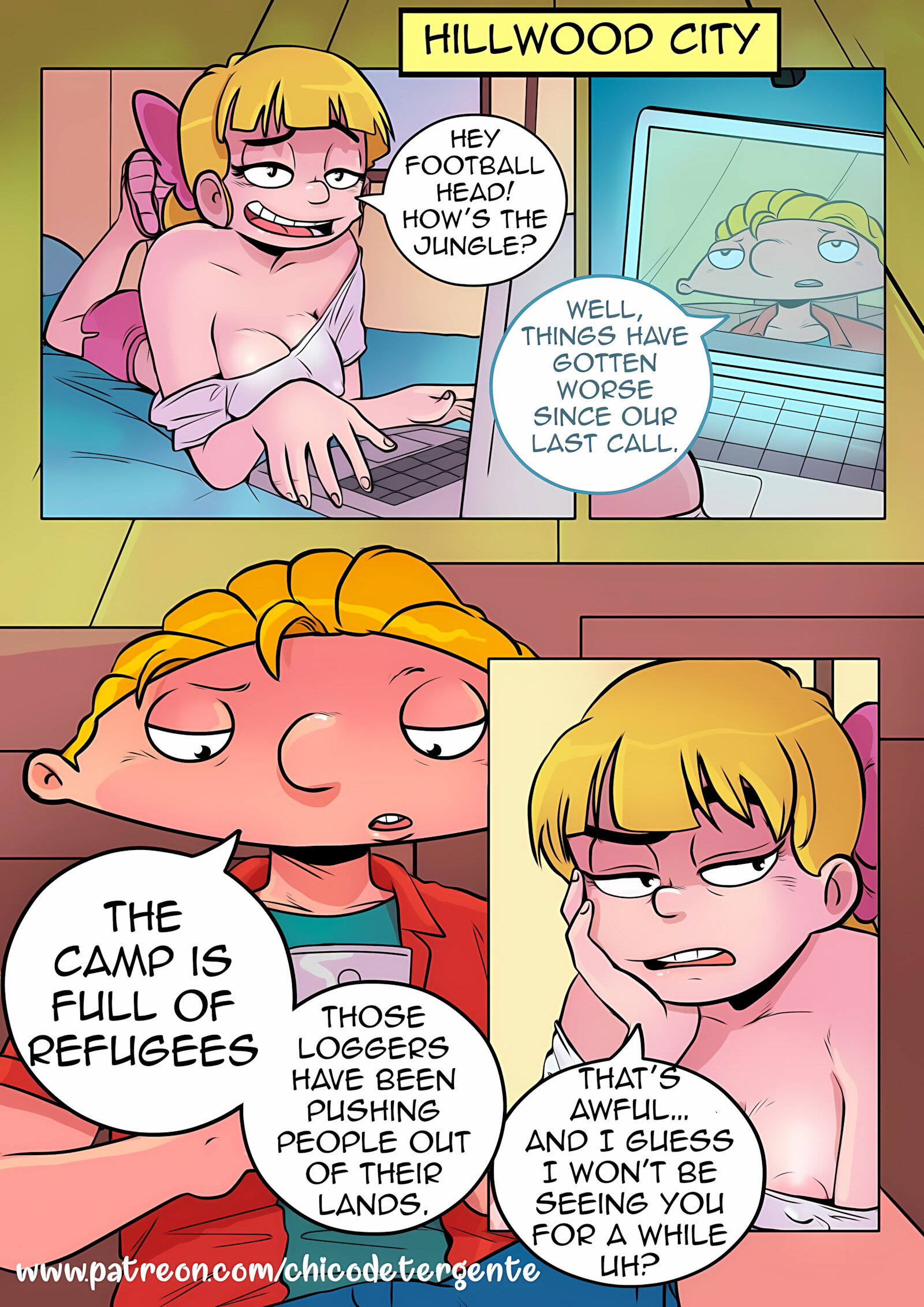 Hey Helga! [Ero-Mantic], Hey Helga!, page 2 of 27
