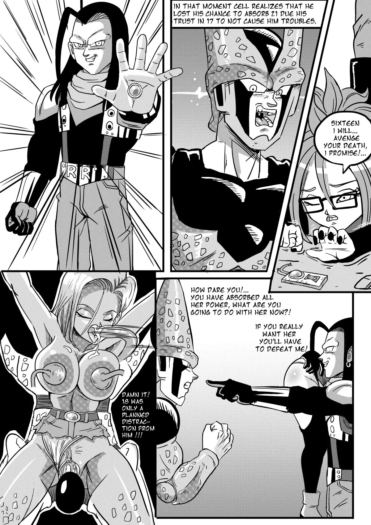 Android Fighterz (Dragon Ball Z), 1 . Android Fighterz - Chapter 1 [Pink Pawg], page 13 of 14
