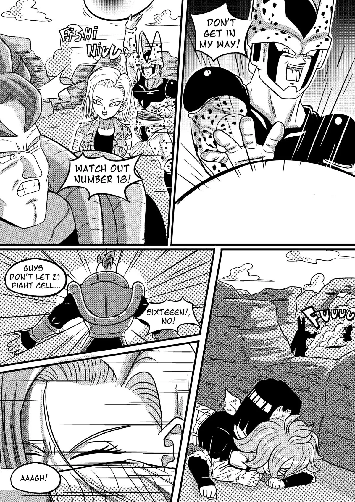 Android Fighterz (Dragon Ball Z), 1 . Android Fighterz - Chapter 1 [Pink Pawg], page 3 of 14