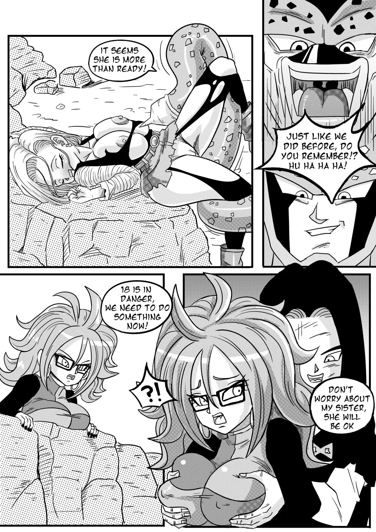 Android Fighterz (Dragon Ball Z), 1 . Android Fighterz - Chapter 1 [Pink Pawg], page 6 of 14