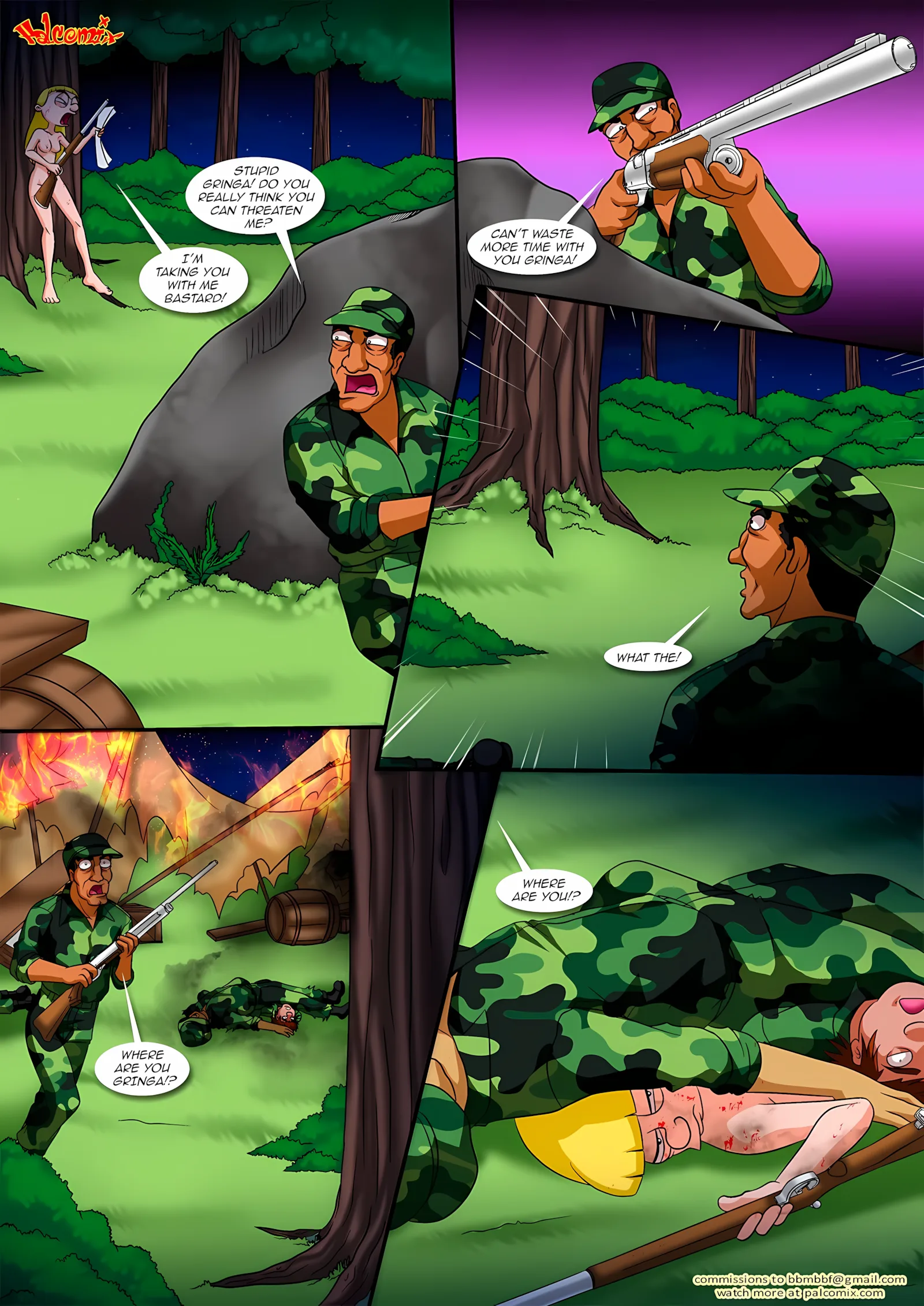 Jungle Hell (Hey Arnold!) [Palcomix], 4 . Jungle Hell - Chapter 4 (Hey Arnold!) [Palcomix], page 11 of 41