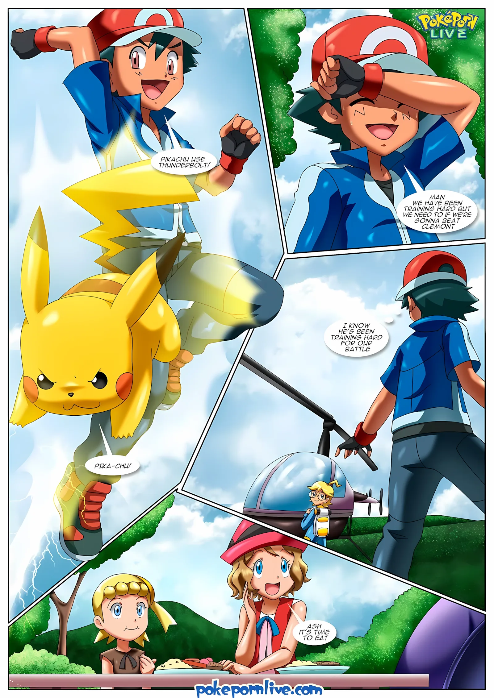 Kalos Threesome (Pokemon) [PalComix], 1 . Kalos Threesome - (Pokemon) [PalComix], page 2 of 20