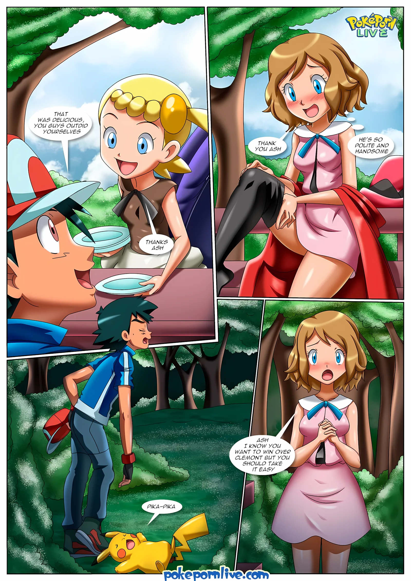 Kalos Threesome (Pokemon) [PalComix], 1 . Kalos Threesome - (Pokemon) [PalComix], page 3 of 20