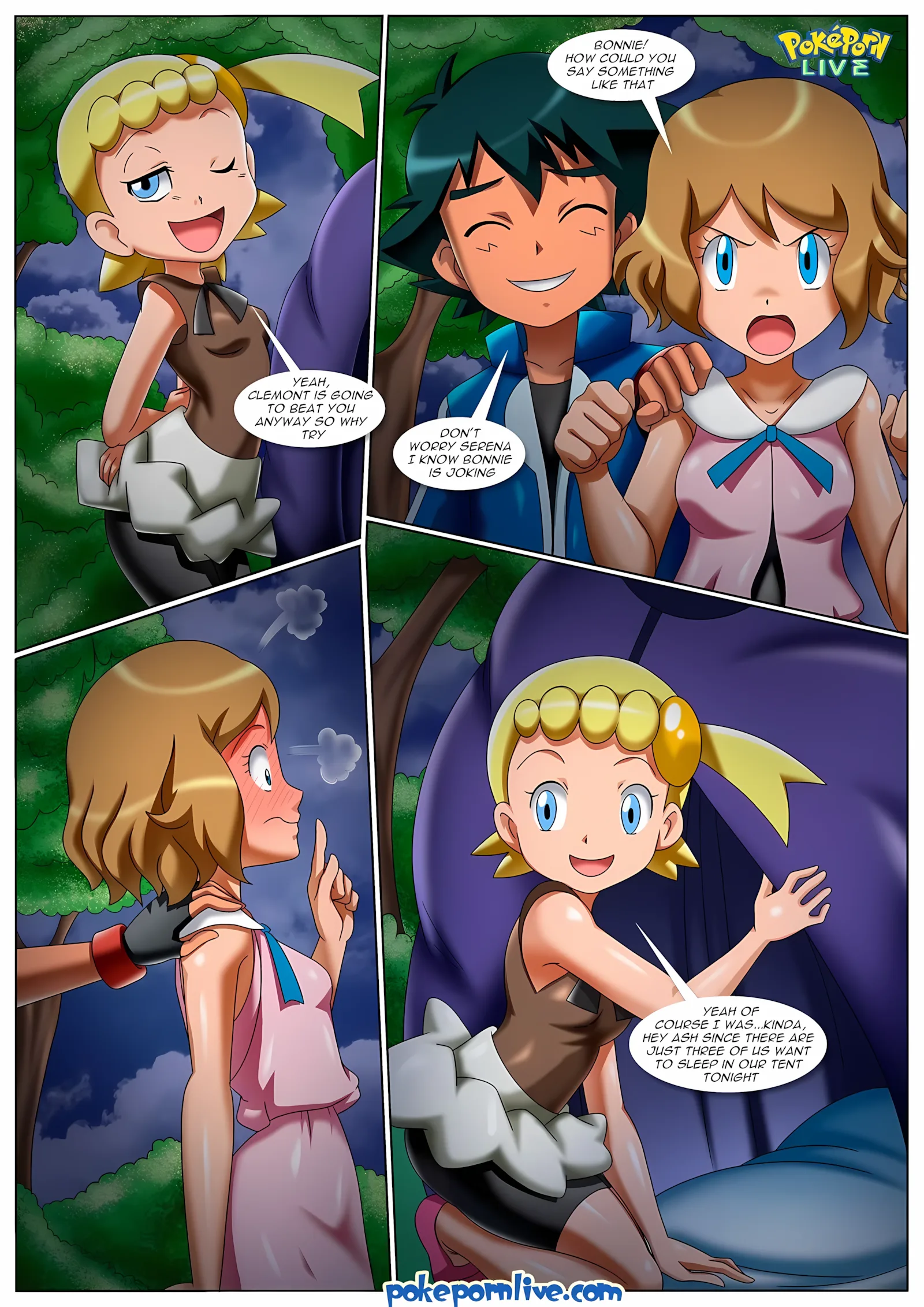 Kalos Threesome (Pokemon) [PalComix], 1 . Kalos Threesome - (Pokemon) [PalComix], page 4 of 20