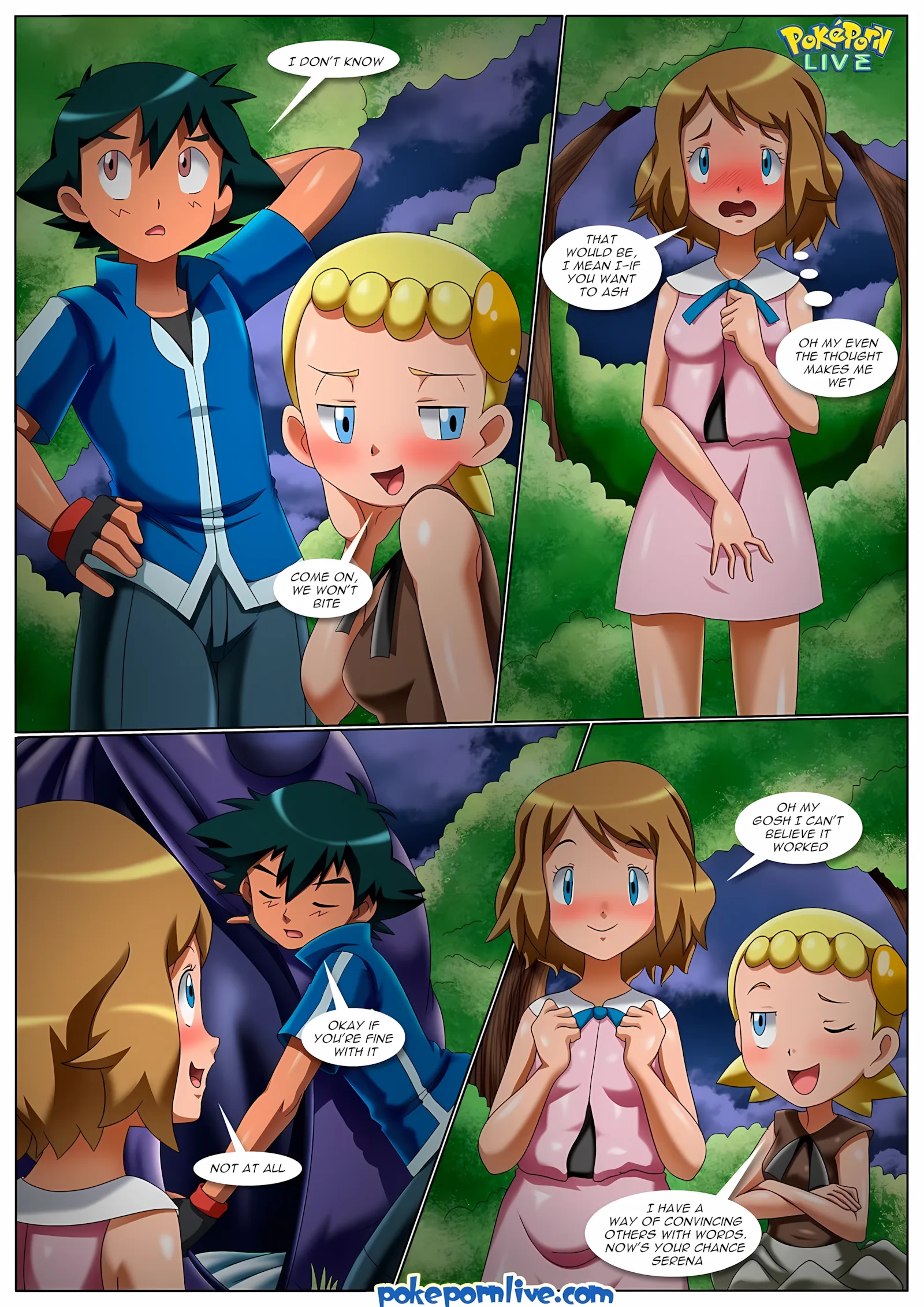 Kalos Threesome (Pokemon) [PalComix], 1 . Kalos Threesome - (Pokemon) [PalComix], page 5 of 20