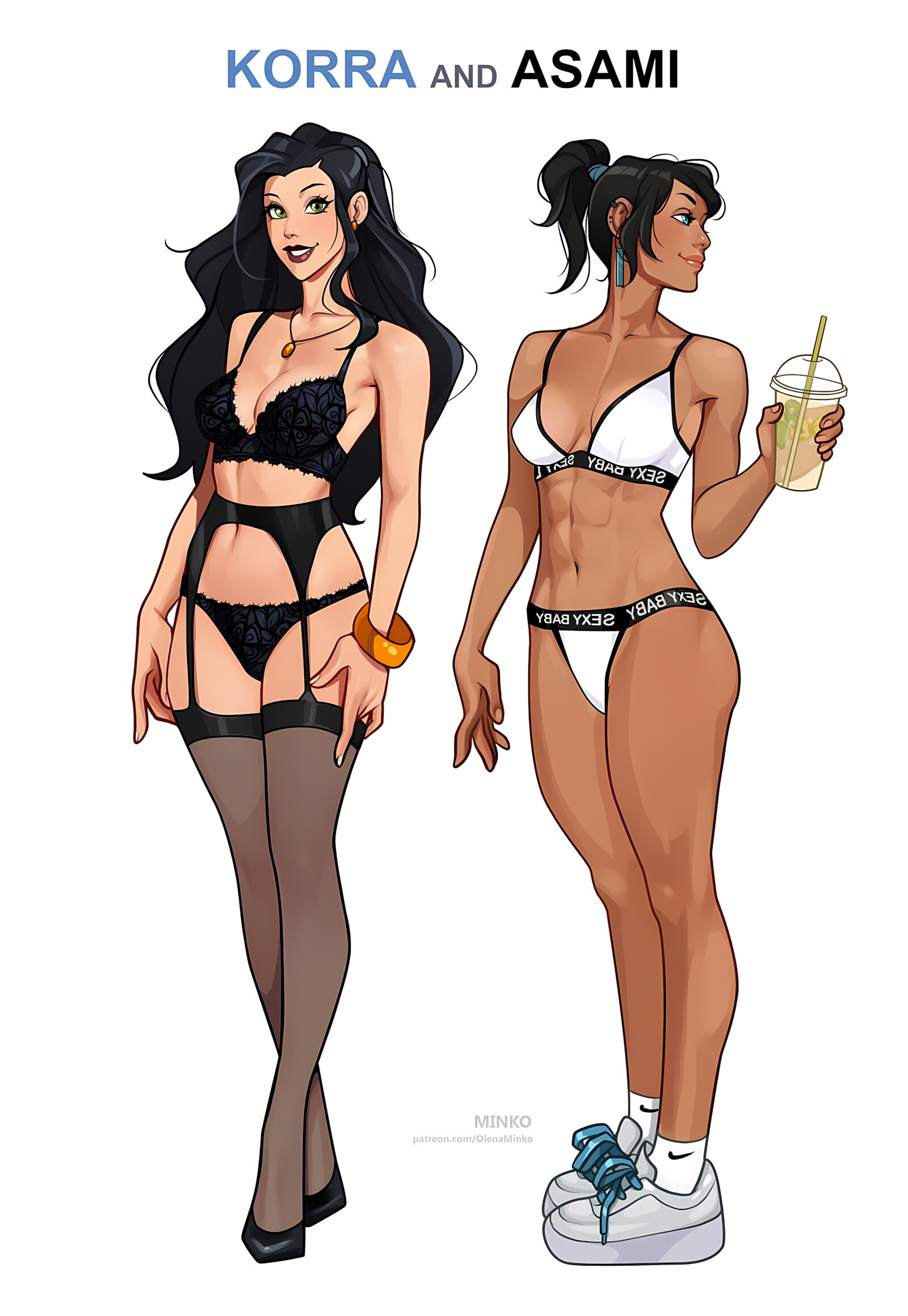 Korra And Asami- Office Story [Olena Minko], Korra And Asami- Office Story, page 2 of 16