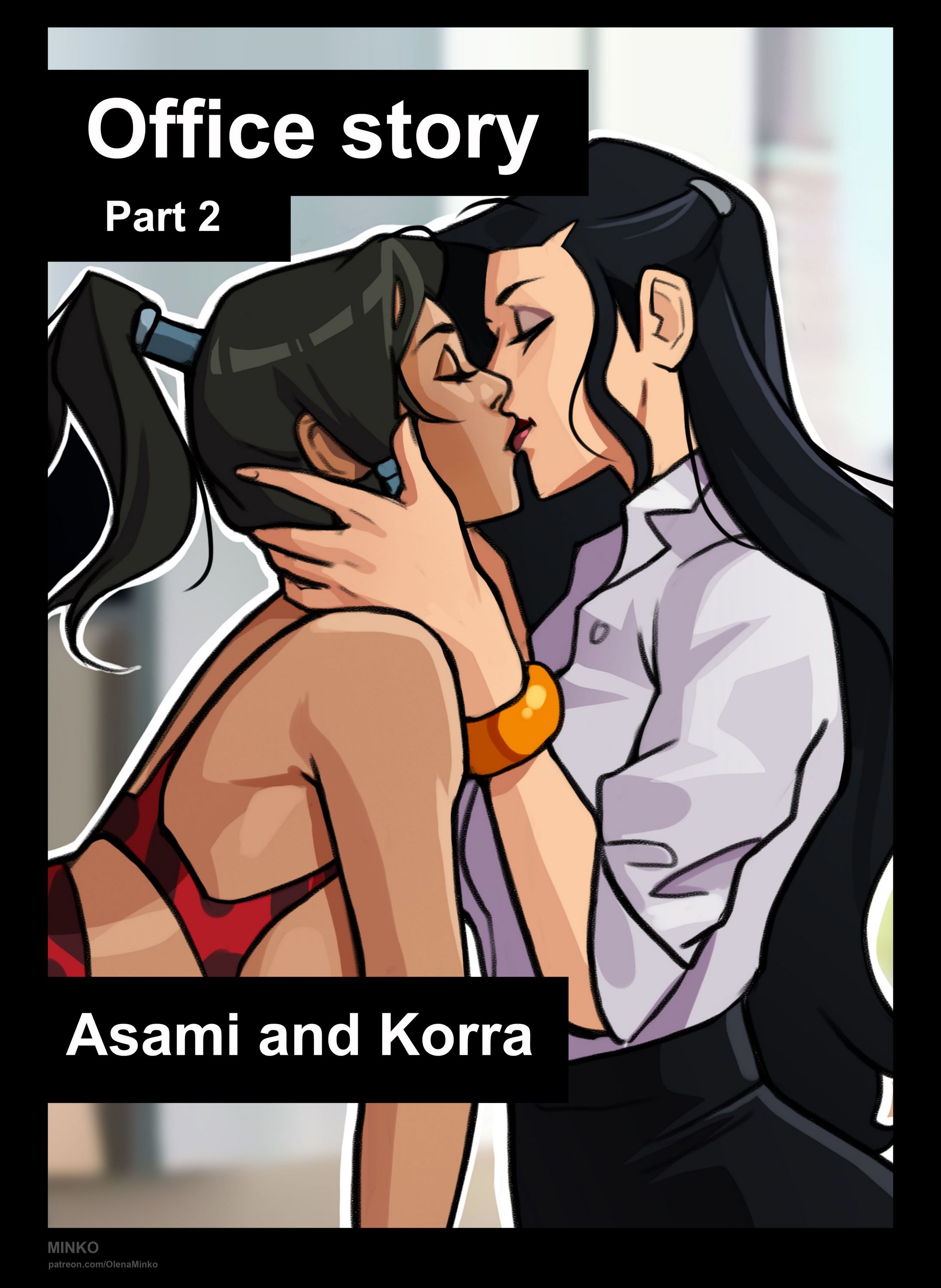 Korra And Asami- Office Story [Olena Minko], Korra And Asami- Office Story, page 9 of 16