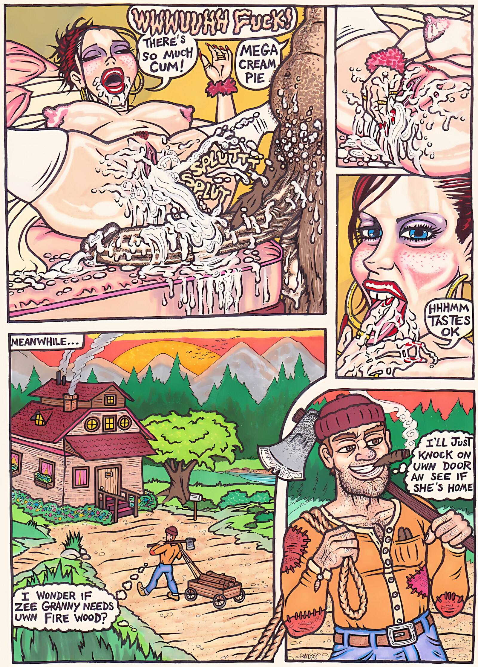 Lil Red Meets Big Billy Wolf [TheSues9], Lil Red Meets Big Billy Wolf, page 6 of 10