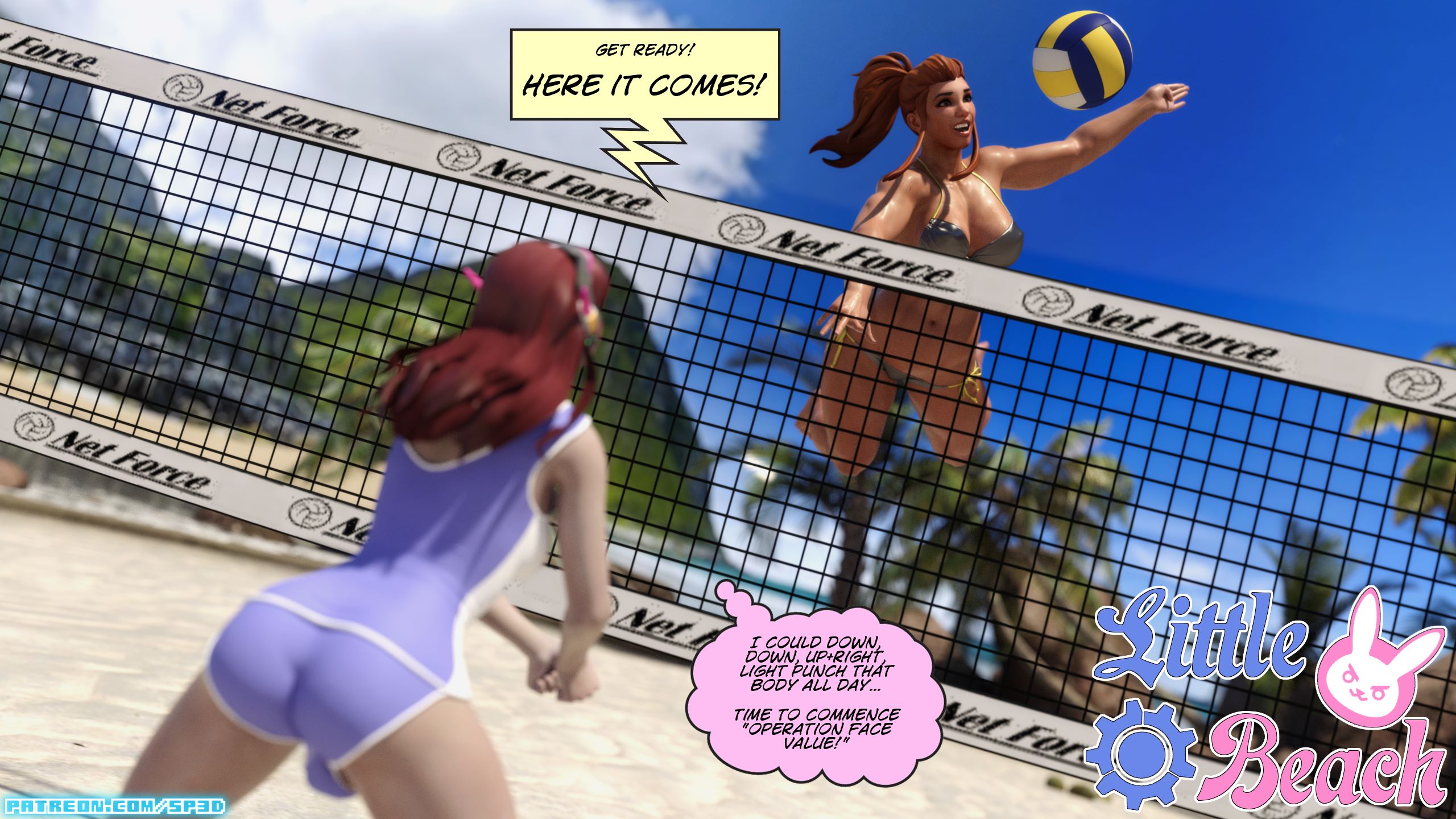 Little Beach [SquarePeg3D], Little Beach, page 1 of 20