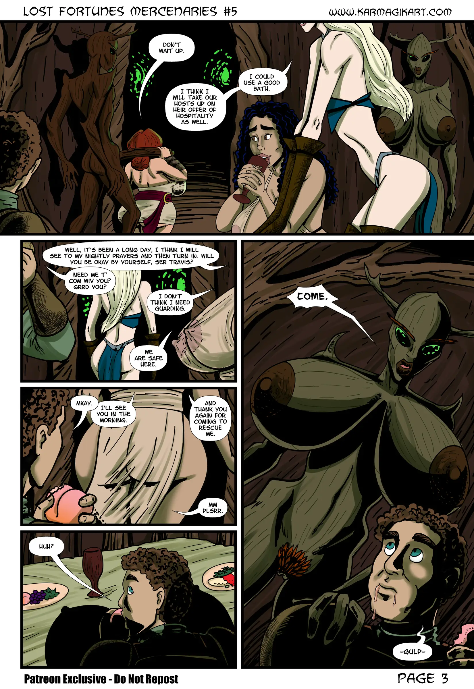 Lost Fortunes – Mercenaries Book I [Karmagik], 5 . Lost Fortunes Mercenaries - Chapter 5, page 11 of 40