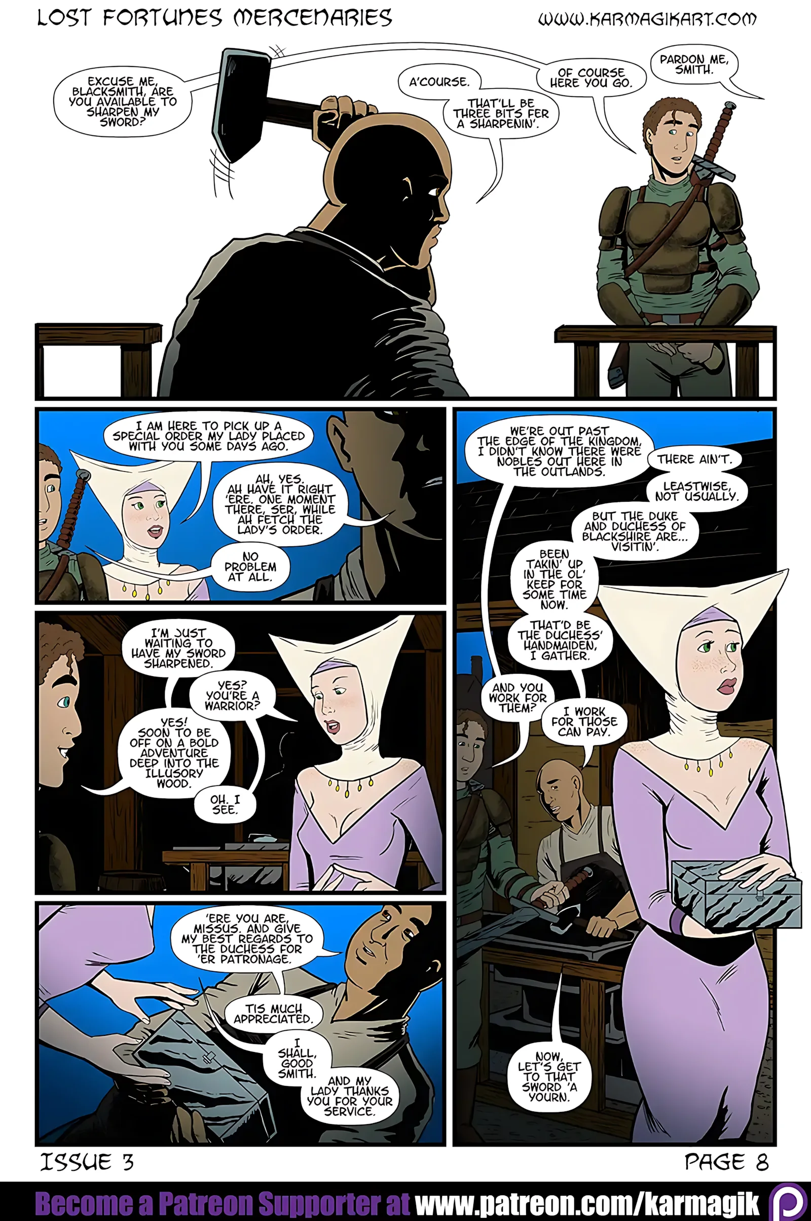 Lost Fortunes – Mercenaries Book I [Karmagik], 3 . Lost Fortunes Mercenaries - Chapter 3 [Karmagik], page 9 of 25