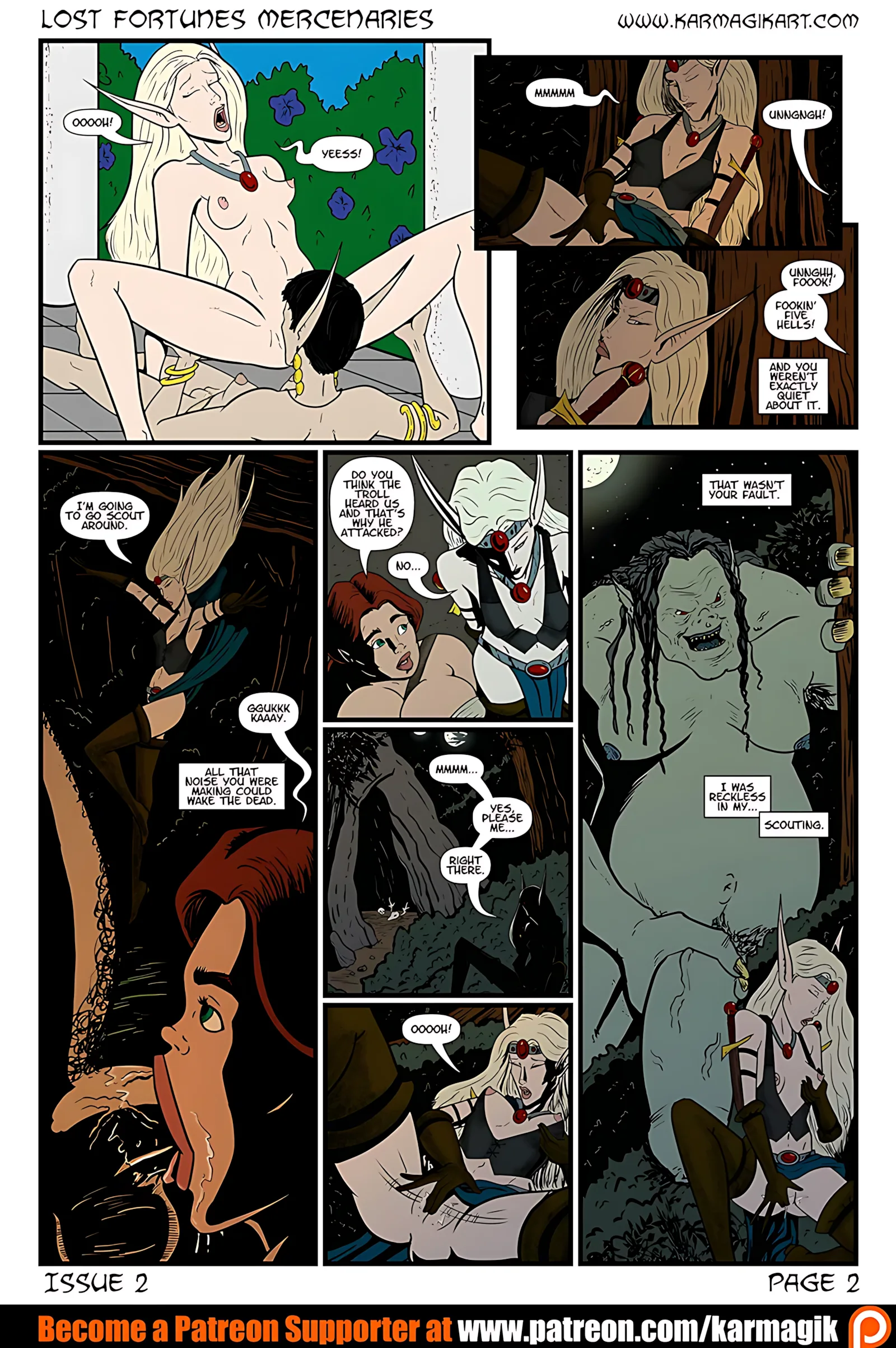Lost Fortunes – Mercenaries Book I [Karmagik], 2 . Lost Fortunes Mercenaries - Chapter 2, page 3 of 21